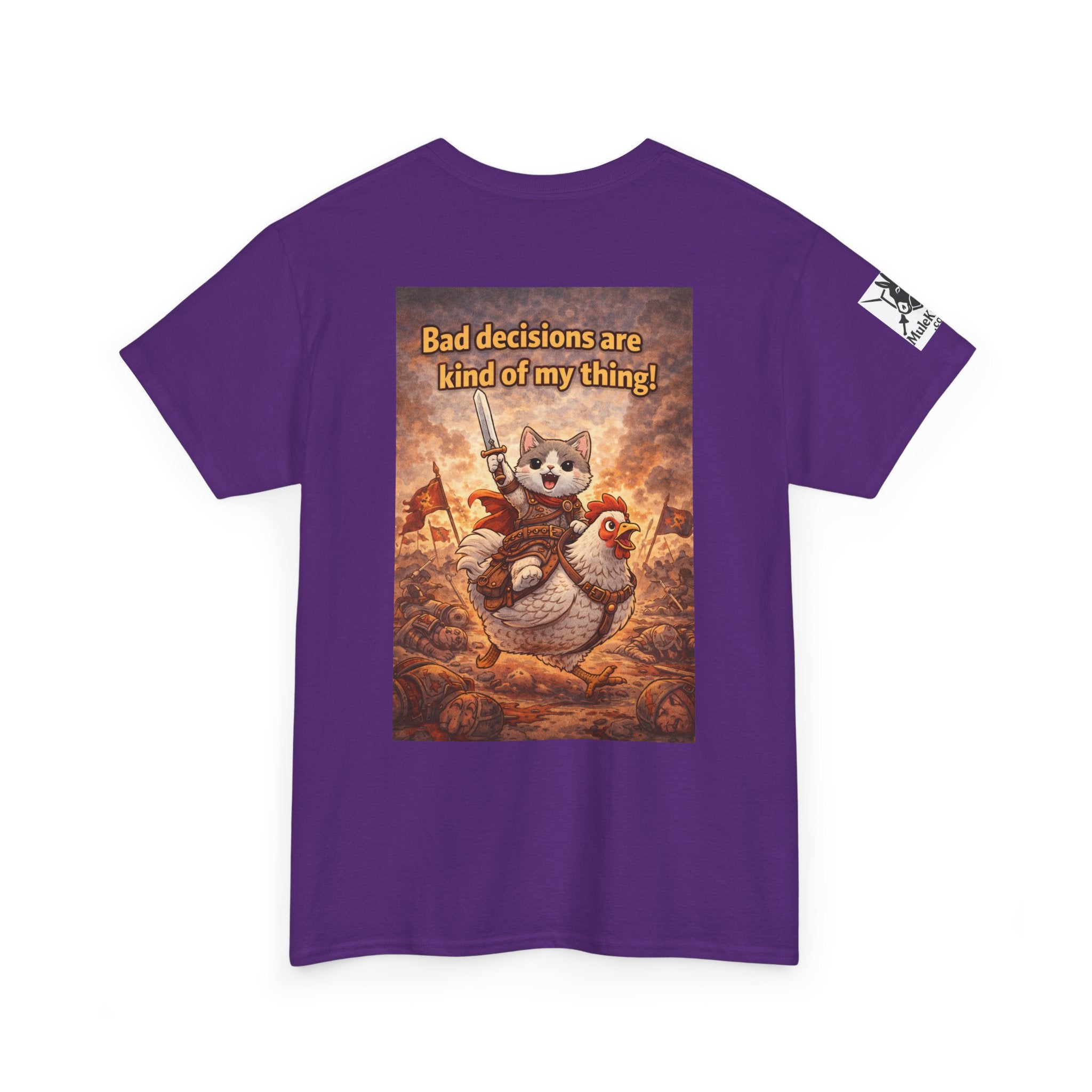 Gaming Tee— “Bad decisions are kind of my thing!" Funny tee