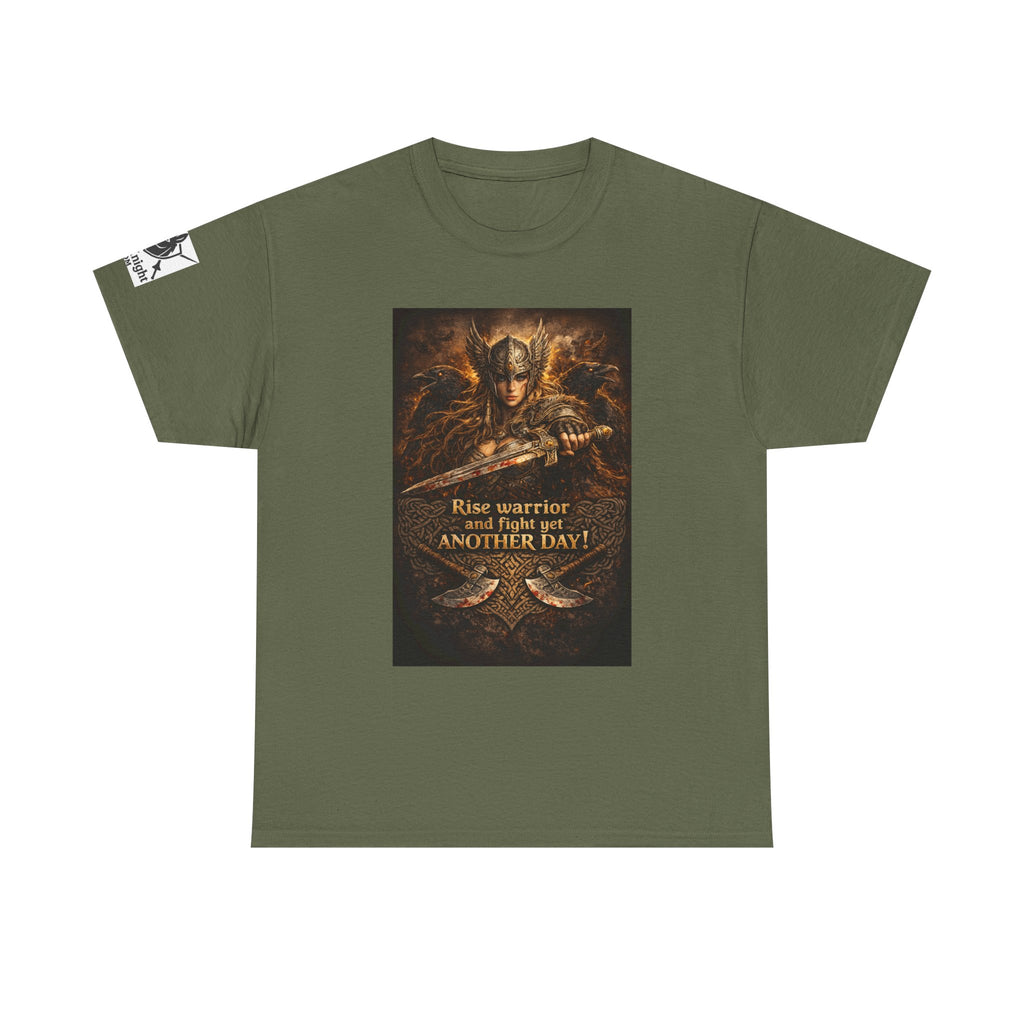 Viking Valkyrie shirt -Rise and Fight yet another day! — viking Tee