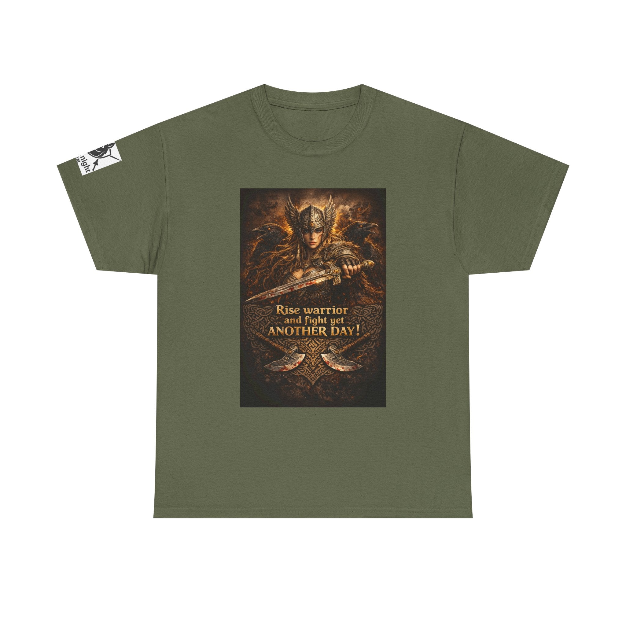Viking Valkyrie shirt -Rise and Fight yet another day! — viking Tee