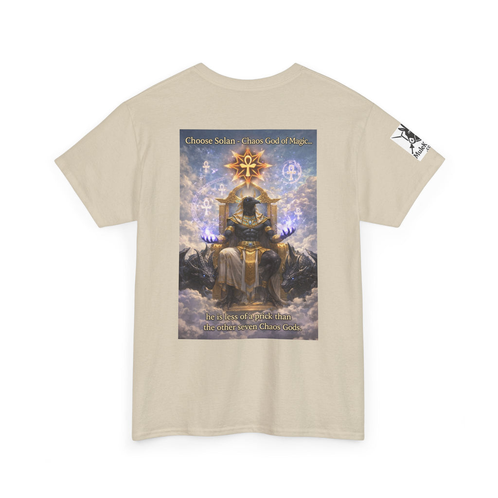 The Purgatory Journals Novels Pandora - Solan God of Chaos  Print -Graphic Tee