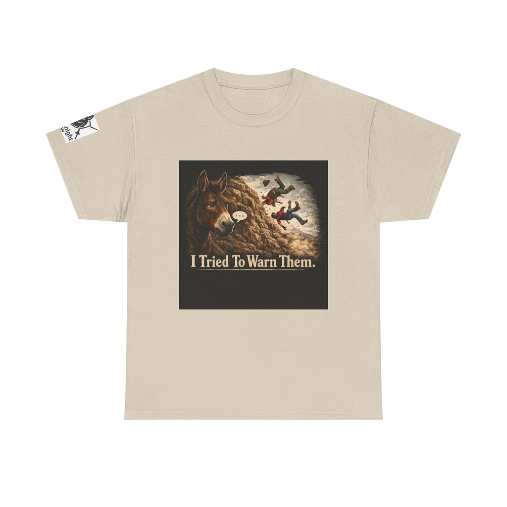 I Tried To Warn Them Mule Graphic Tee — Vintage Mule T-Shirt