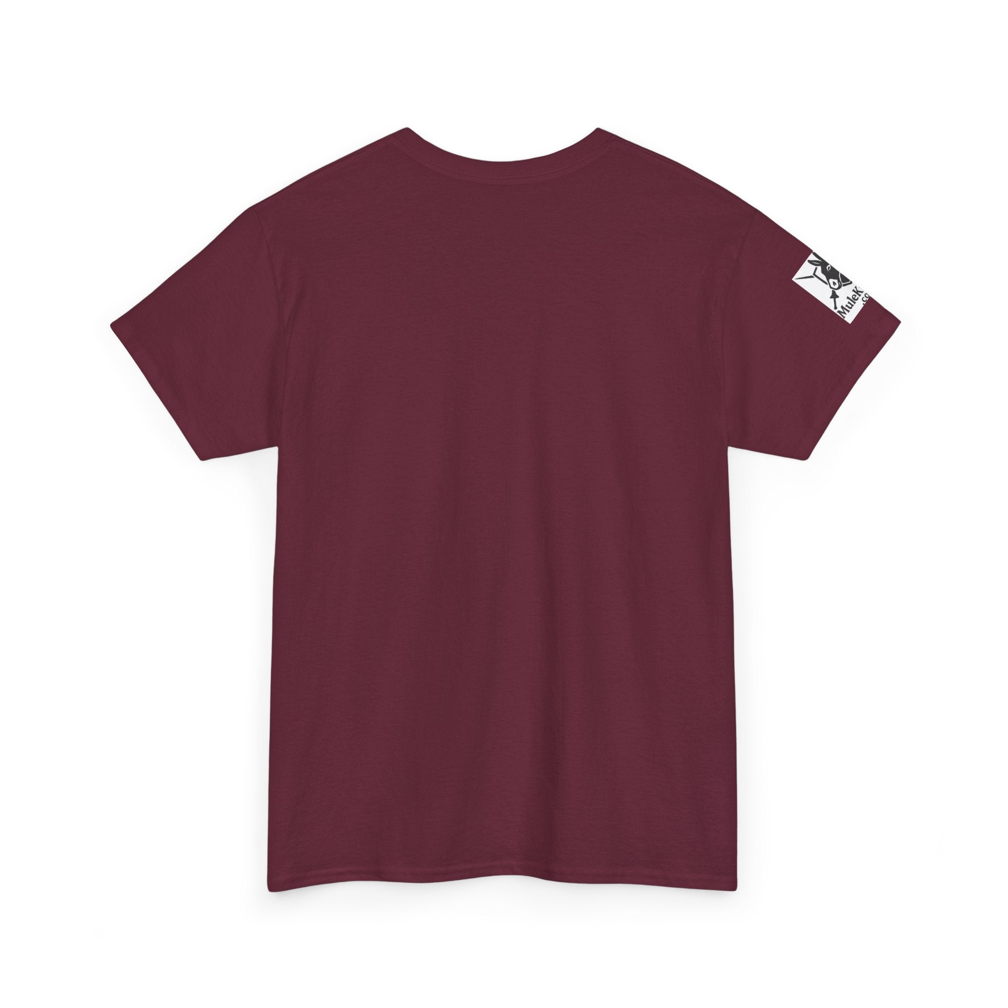 Cowboy Humor T-Shirt — "Powered by Hay & Bad Decisions (Mostly Yours)"