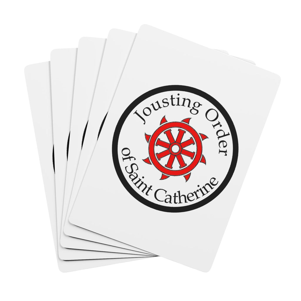 Poker Playing Cards — Jousting Order of Saint Catherine Custom Card Deck