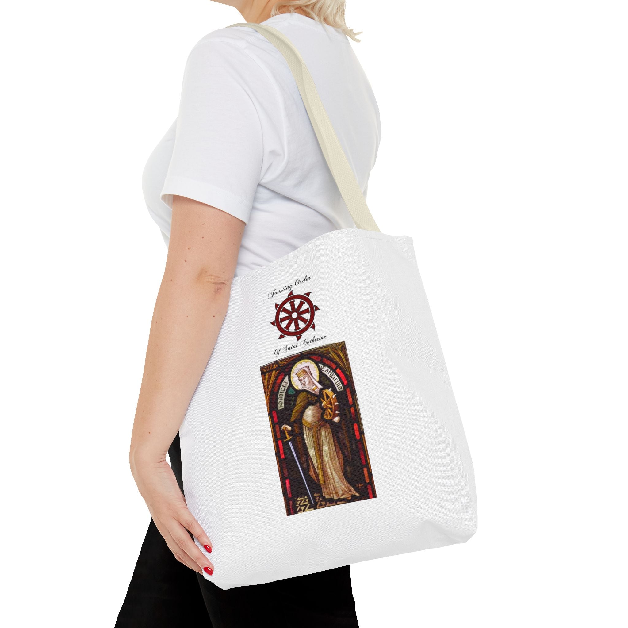 Joust Order of Saint Catherine Tote Bag — Patron Saint Eco Shopping Tote