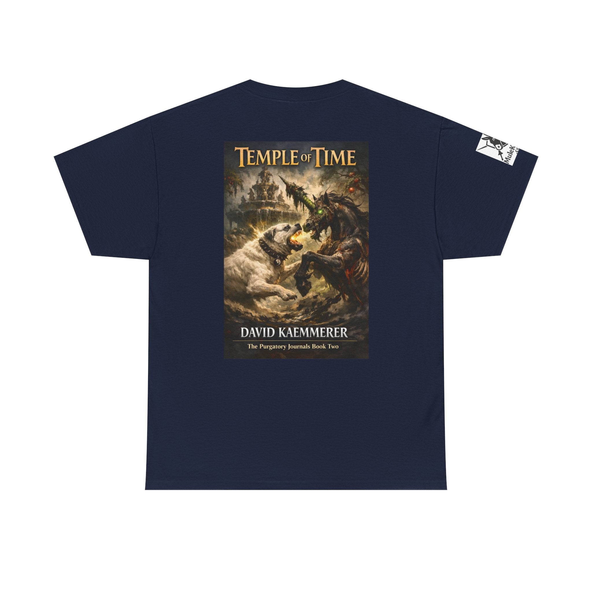 Pandora Book Cover Art and on back depicts Temple of Time