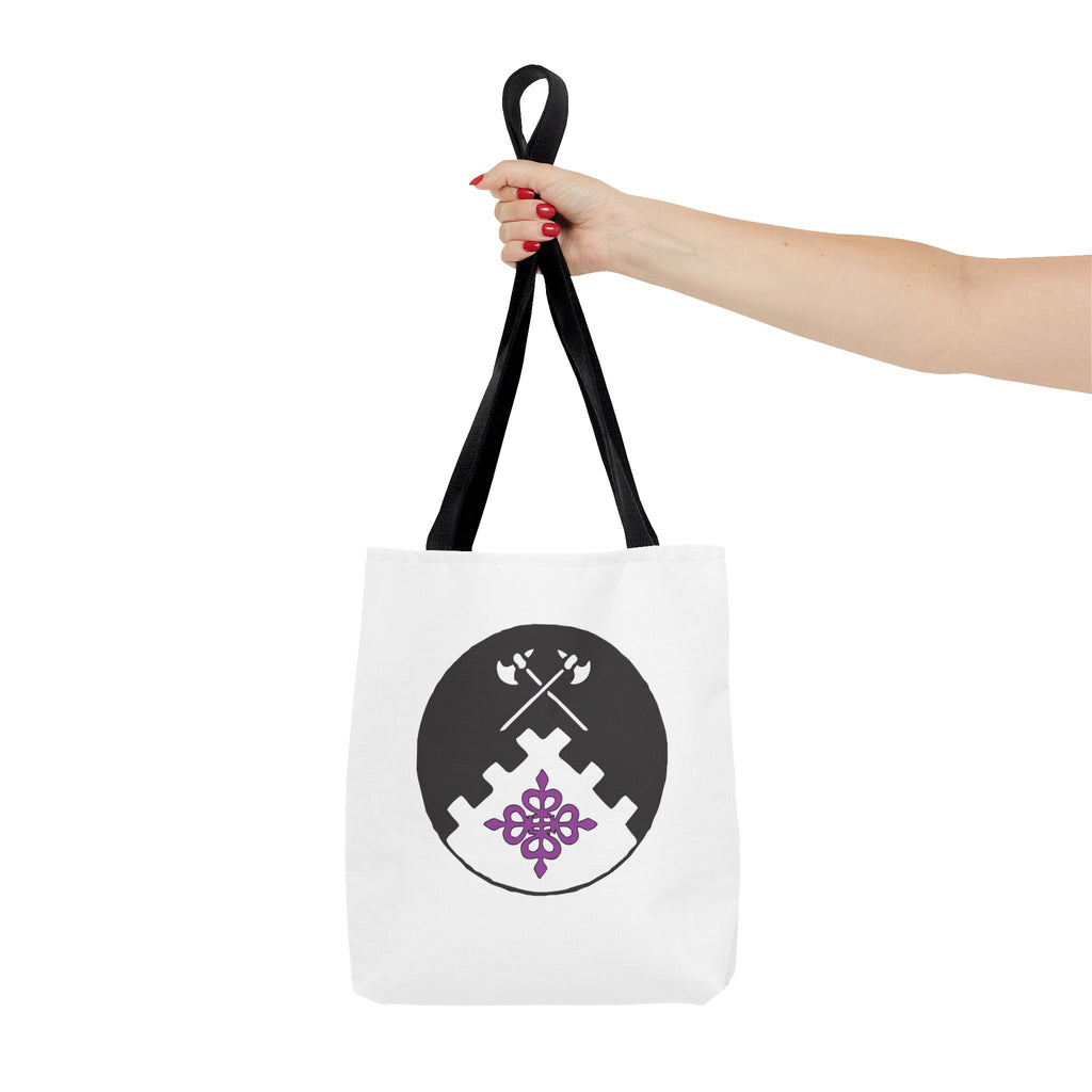 Iren Hirth logo Tote Bag — Medieval Heraldry Canvas Tote