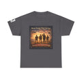 USA Flag Graphic Tee - "Never Forget their Service -Veterens our nations strength!"