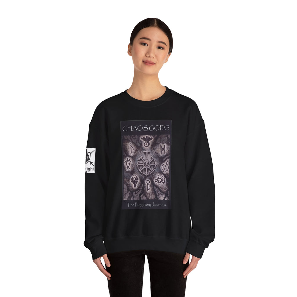 Chaos Gods Crewneck Sweatshirt — The Purgatory Journals Novels Graphic