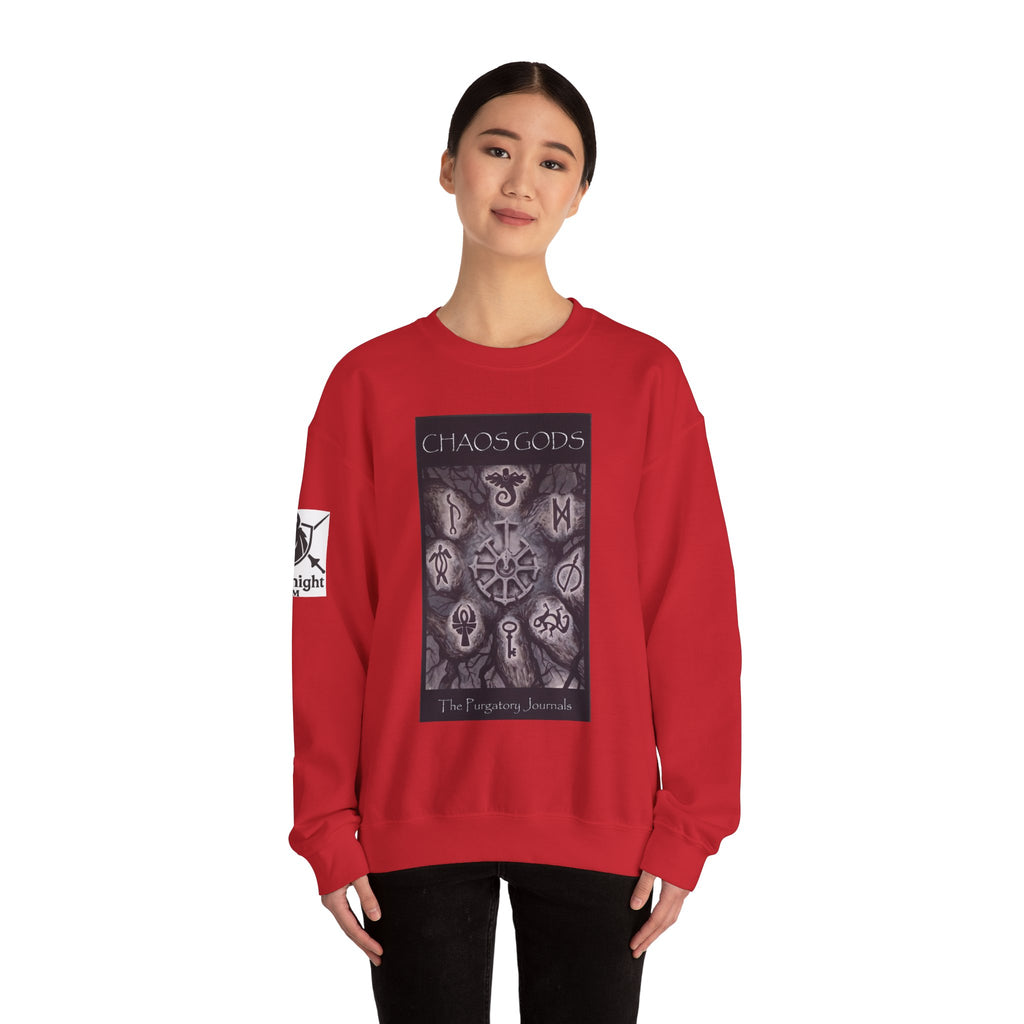 Chaos Gods Crewneck Sweatshirt — The Purgatory Journals Novels Graphic