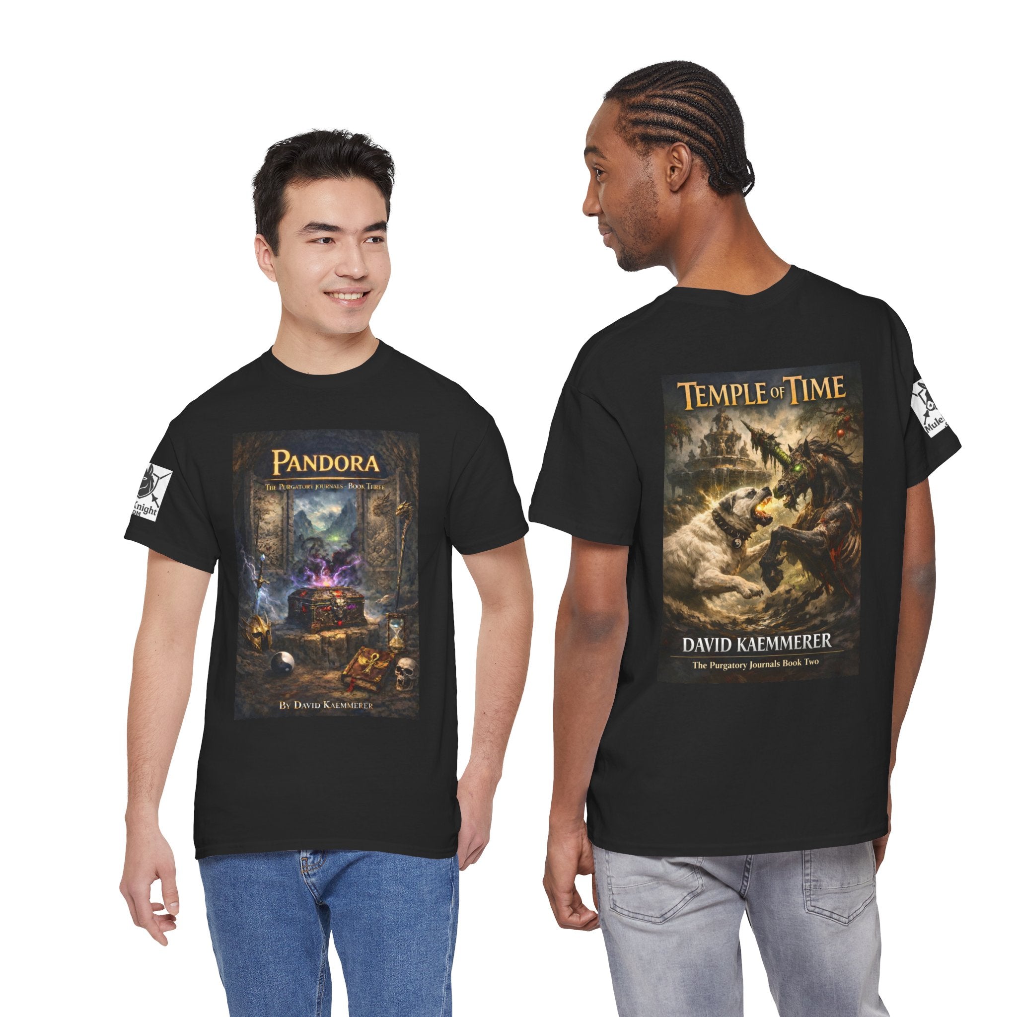Pandora Book Cover Art and on back depicts Temple of Time