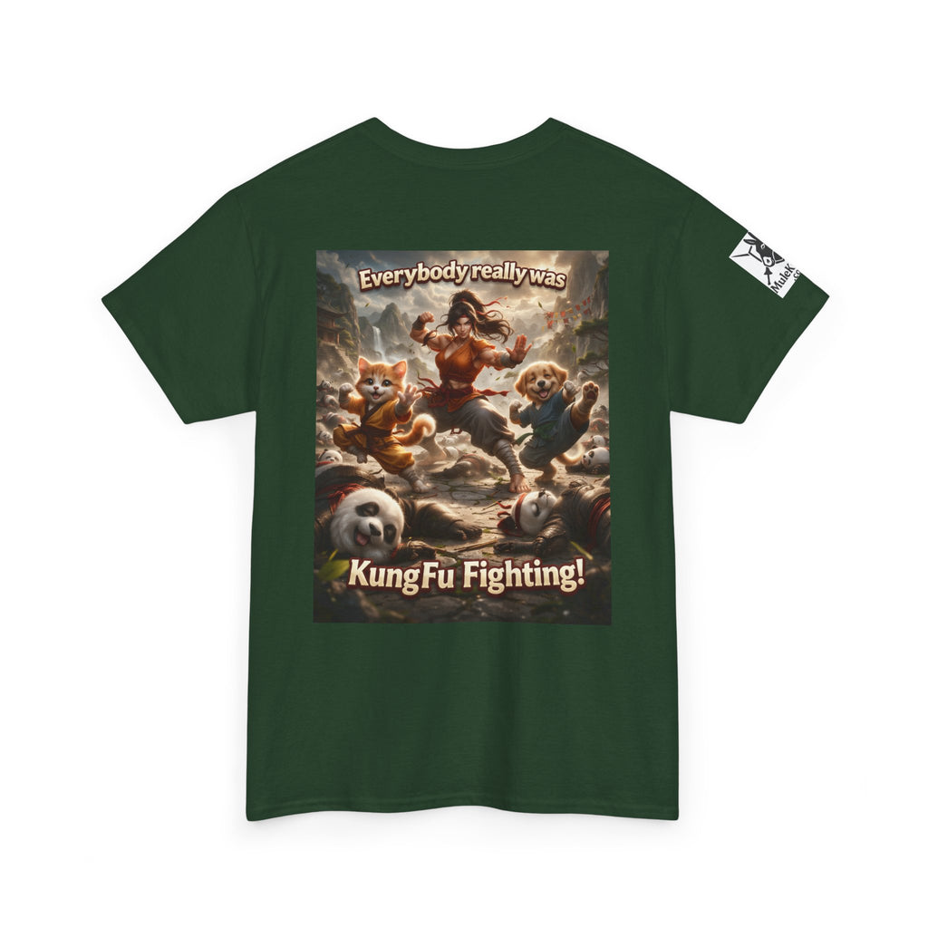 Gaming Tee— “Everybody really was KungFu fighting!." funny tee