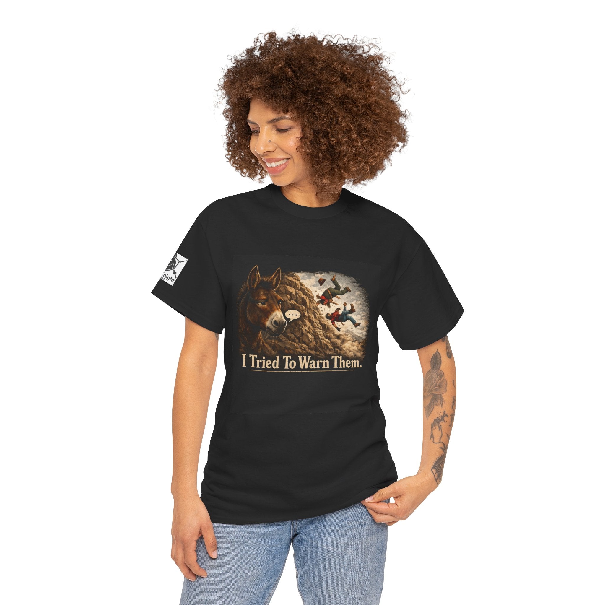 I Tried To Warn Them Mule Graphic Tee — Vintage Mule T-Shirt
