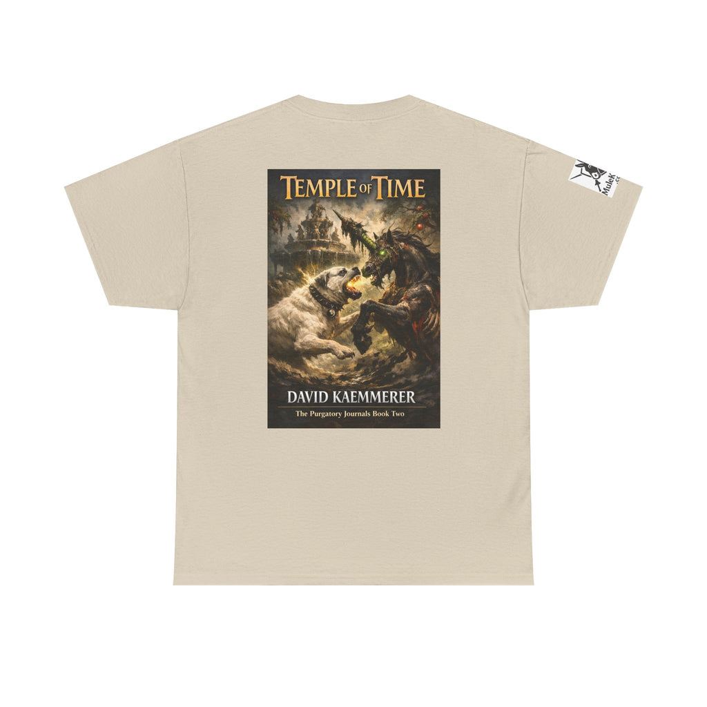 Pandora Book Cover Art and on back depicts Temple of Time
