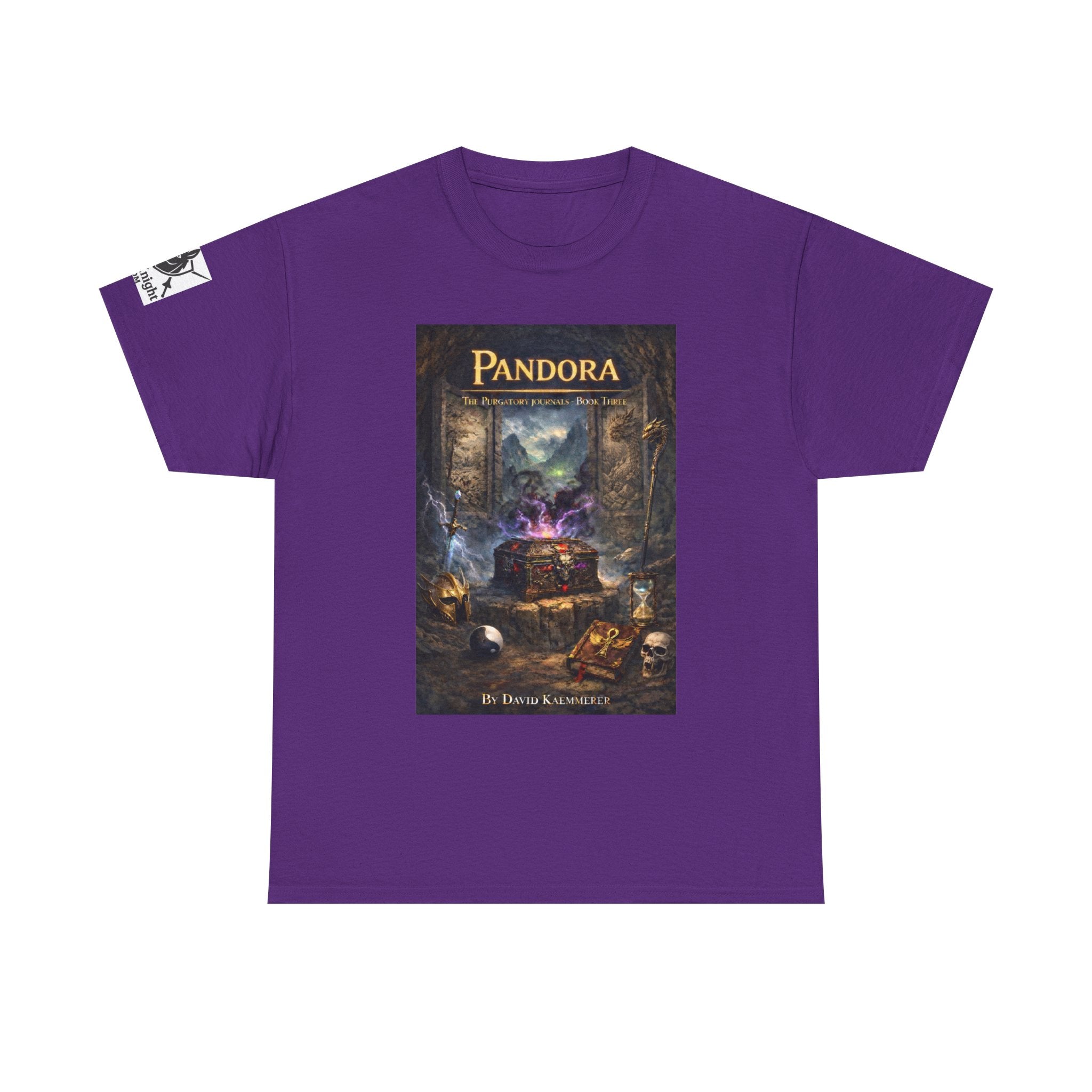 TShirt - Pandora Book Cover Art and on back depicts Chaos Gods Cover