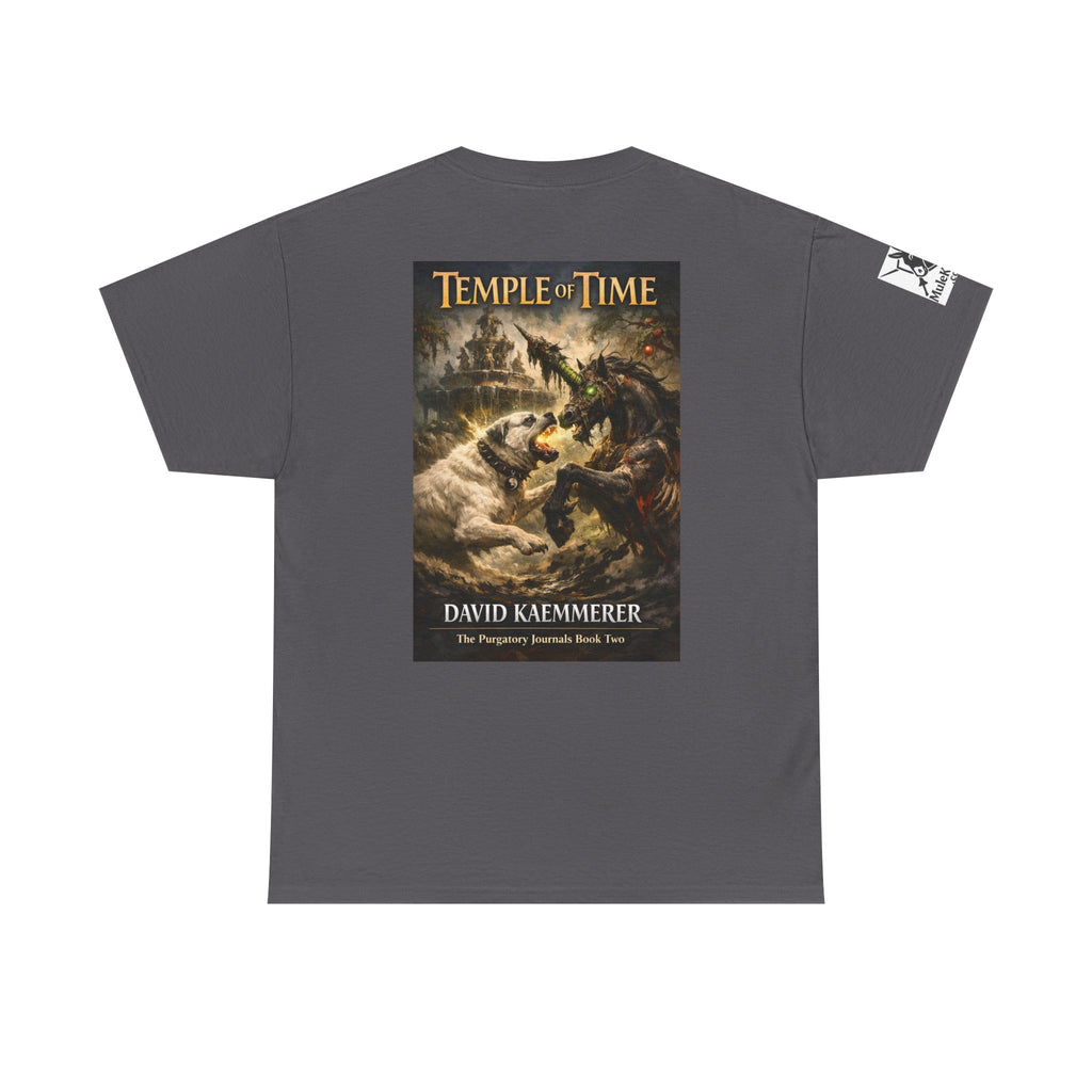 Pandora Book Cover Art and on back depicts Temple of Time