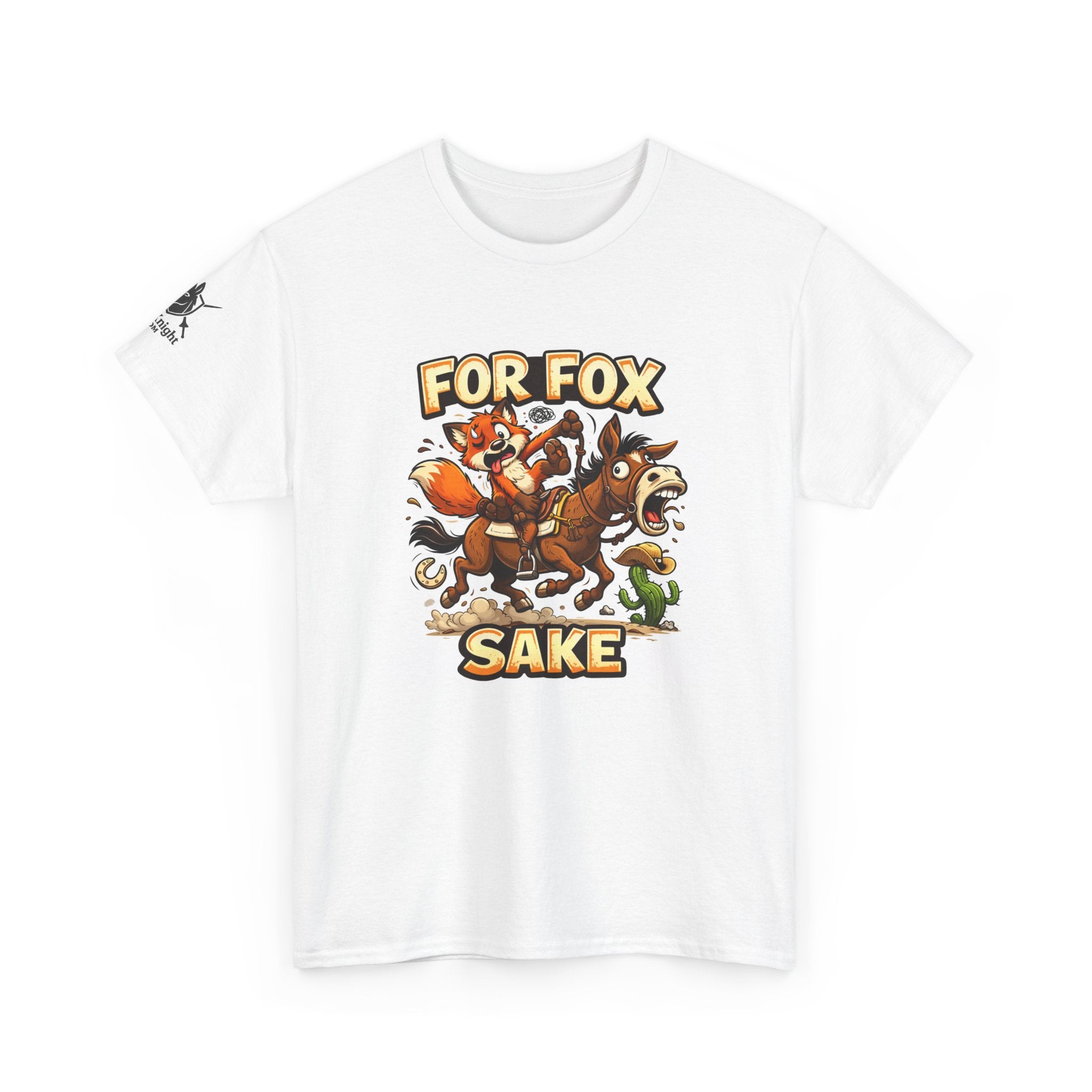 For Fox Sake Trail Rider Funny Graphic Tee