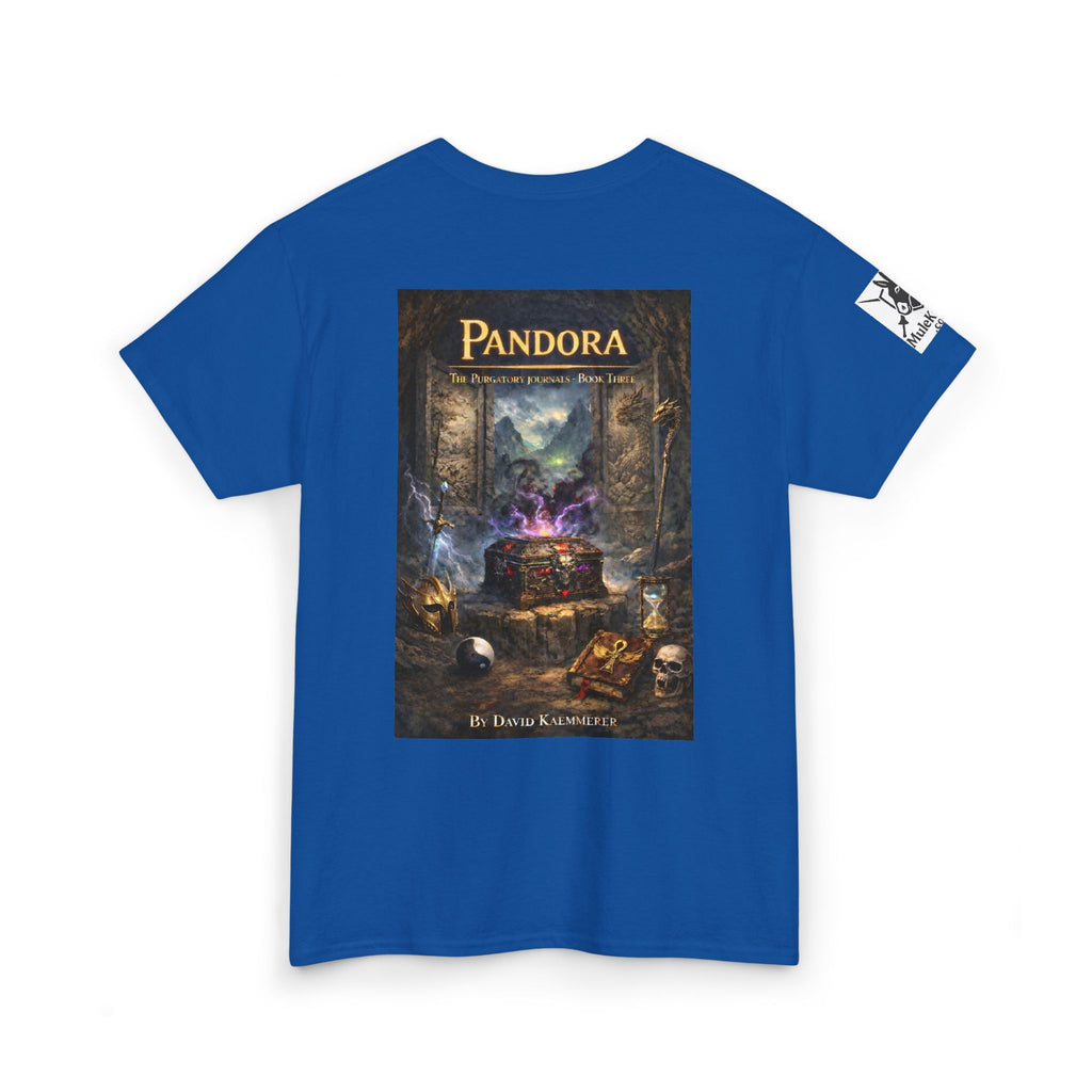 Pandora -Purgatory Journals Book 3 Graphic Tee — Fantasy Novel tee