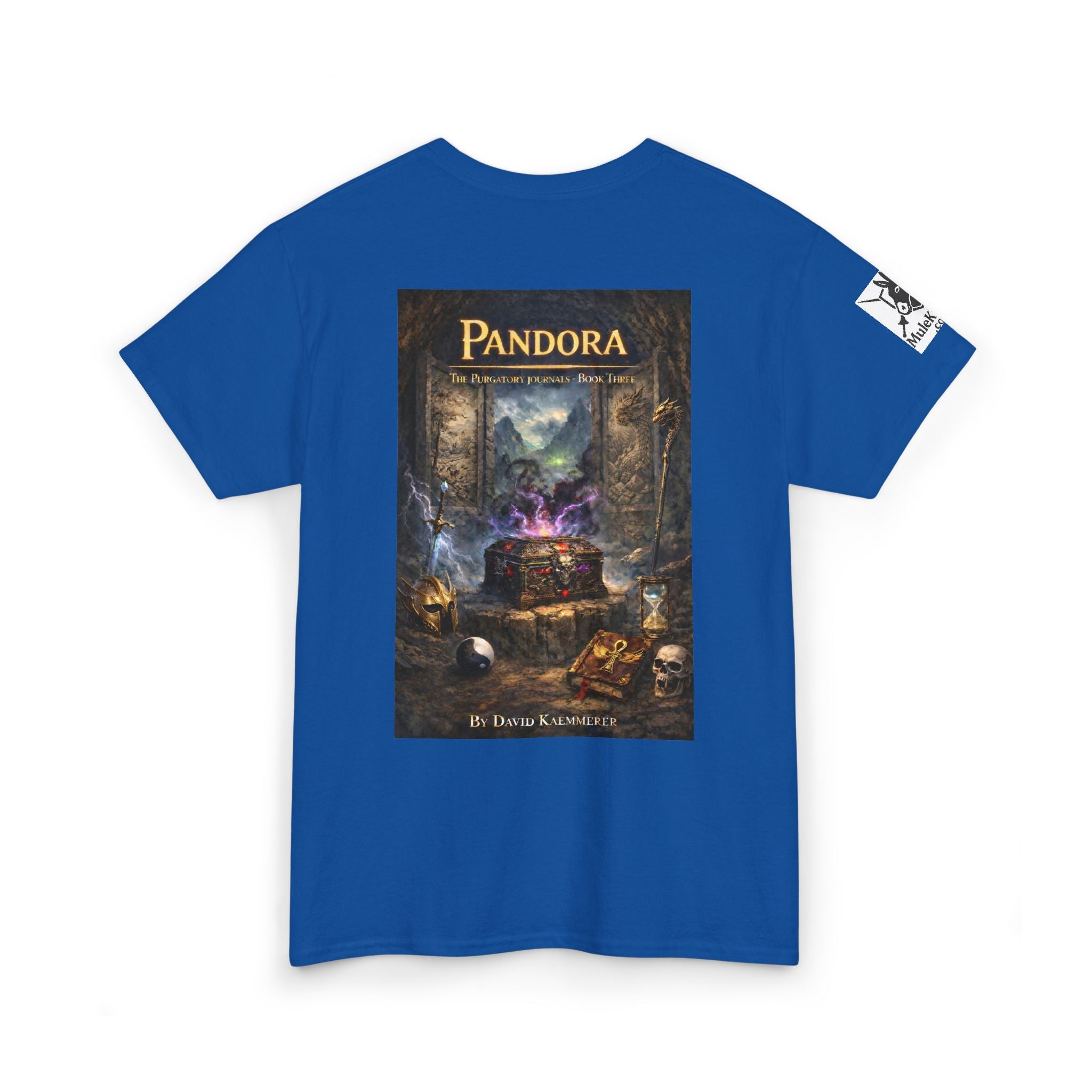 Pandora -Purgatory Journals Book 3 Graphic Tee — Fantasy Novel tee