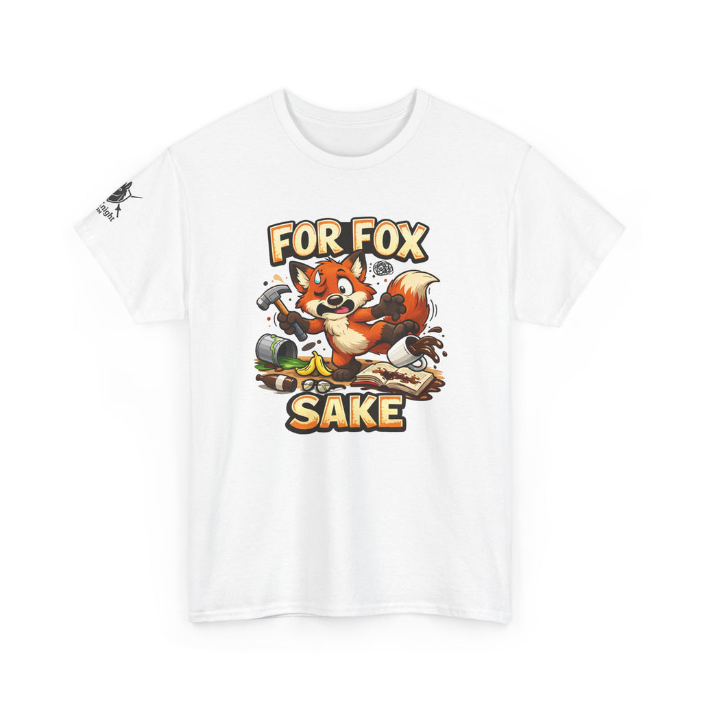 For Fox Sake Funny Graphic Tee