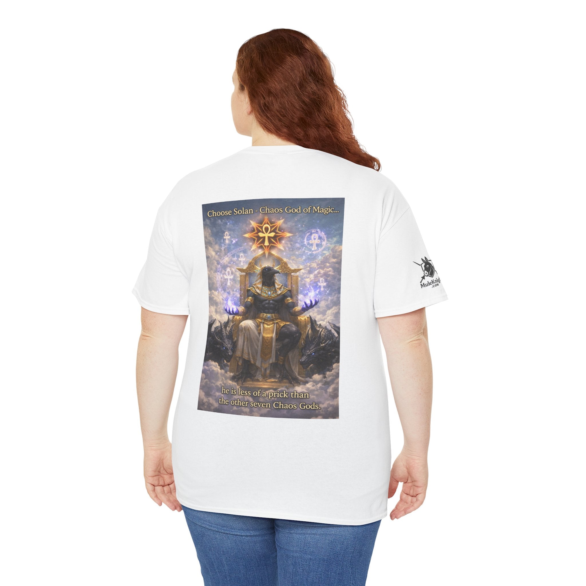 The Purgatory Journals Novels Pandora - Solan God of Chaos  Print -Graphic Tee