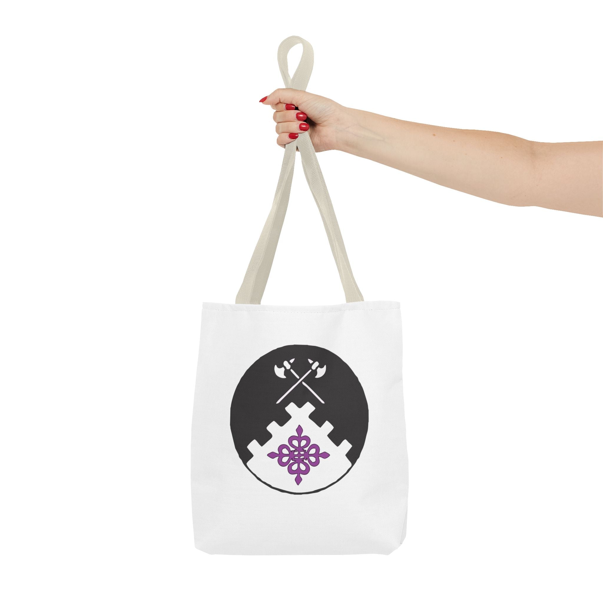 Iren Hirth logo Tote Bag — Medieval Heraldry Canvas Tote