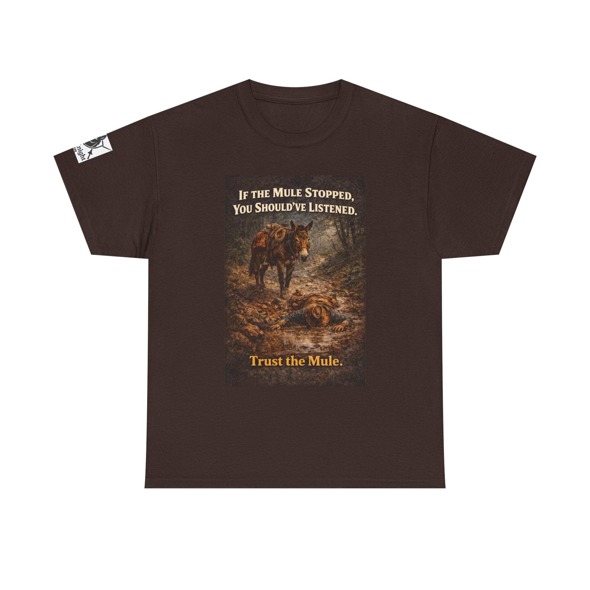 Trust the Mule Vintage Graphic Tee — "If the Mule Stopped, You Should've Listened"