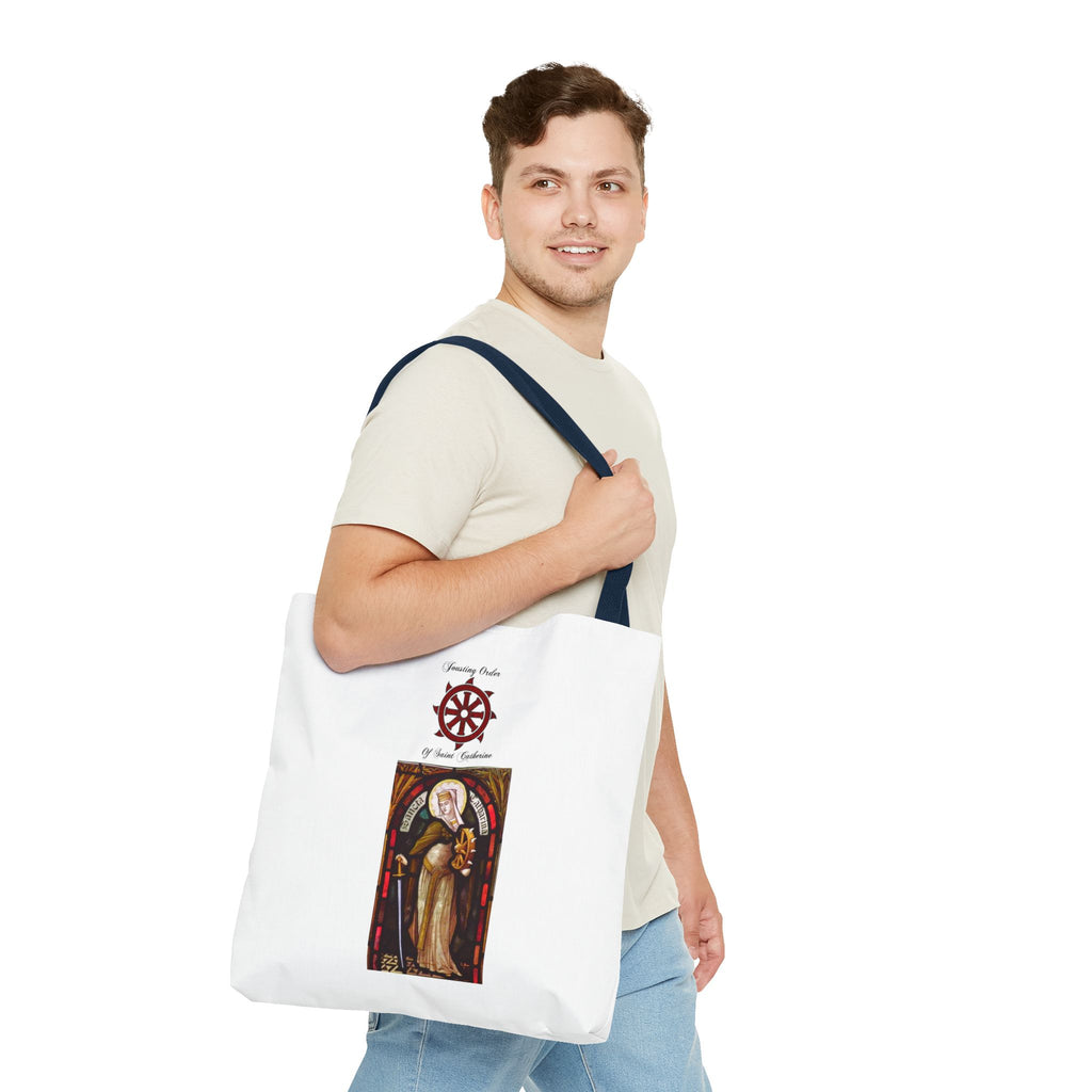 Joust Order of Saint Catherine Tote Bag — Patron Saint Eco Shopping Tote