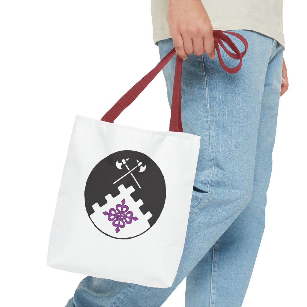 Iren Hirth logo Tote Bag — Medieval Heraldry Canvas Tote