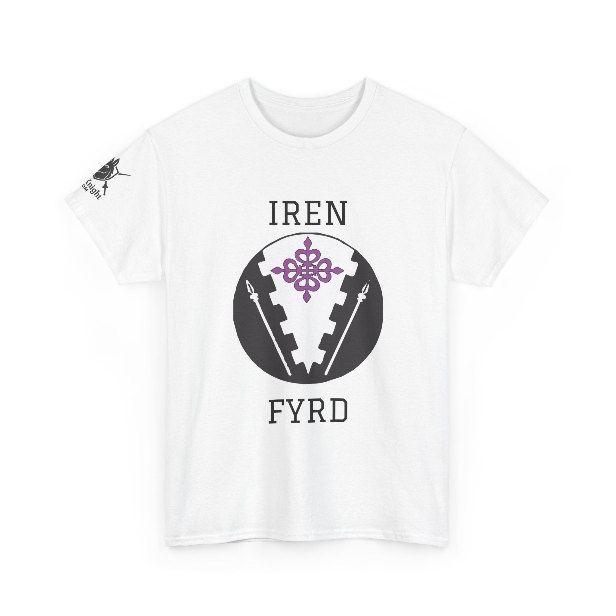 Iren Fyrd Logo T-Shirt — Viking-Inspired Norse Crest Tee