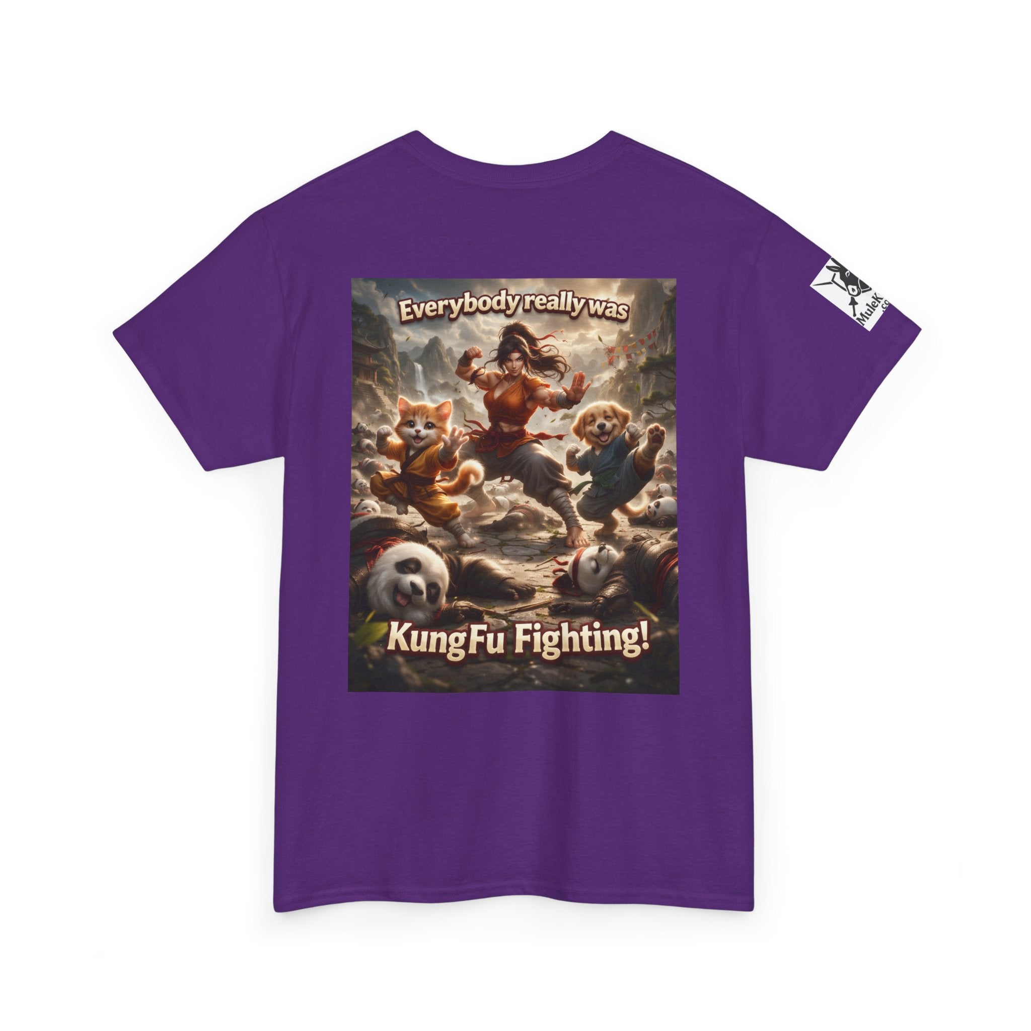 Gaming Tee— “Everybody really was KungFu fighting!." funny tee
