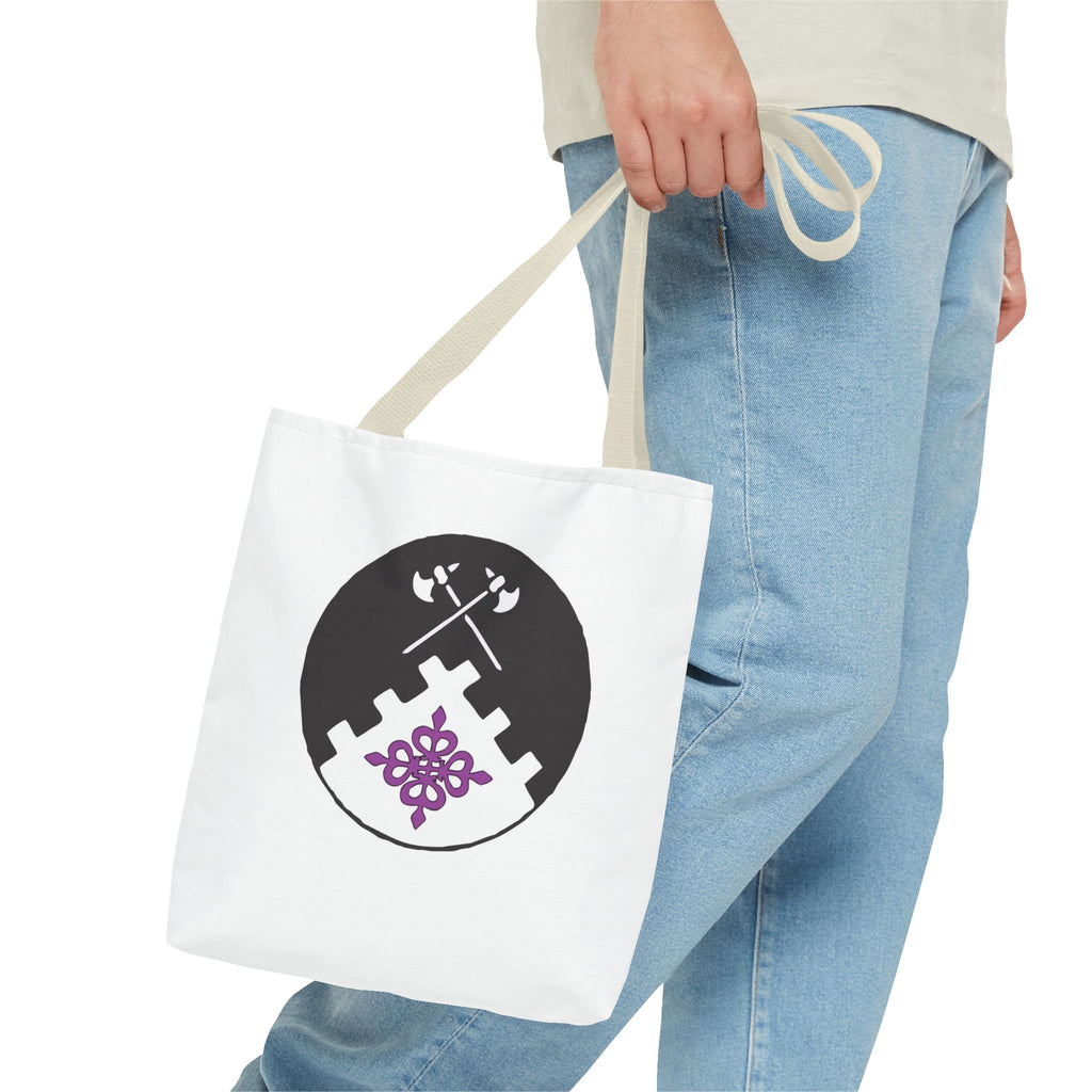 Iren Hirth logo Tote Bag — Medieval Heraldry Canvas Tote
