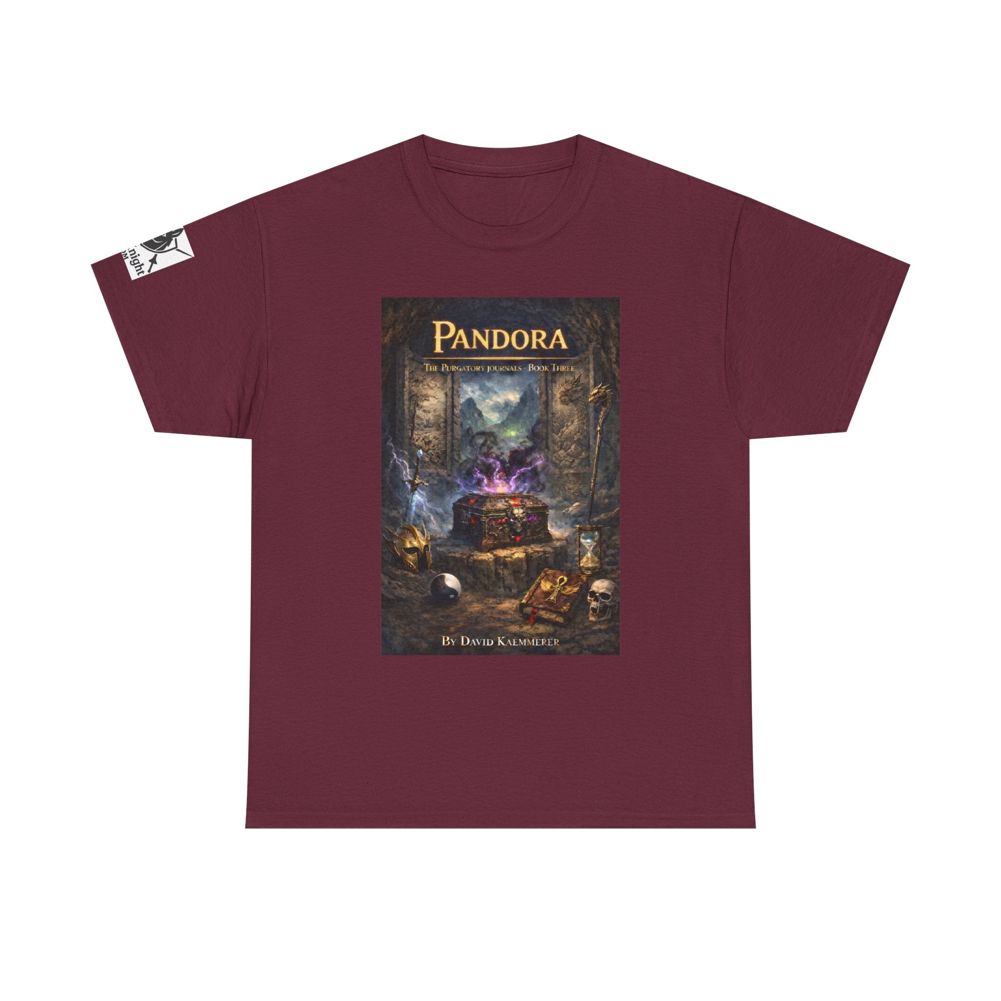 Pandora Book Cover Art and on back depicts Temple of Time