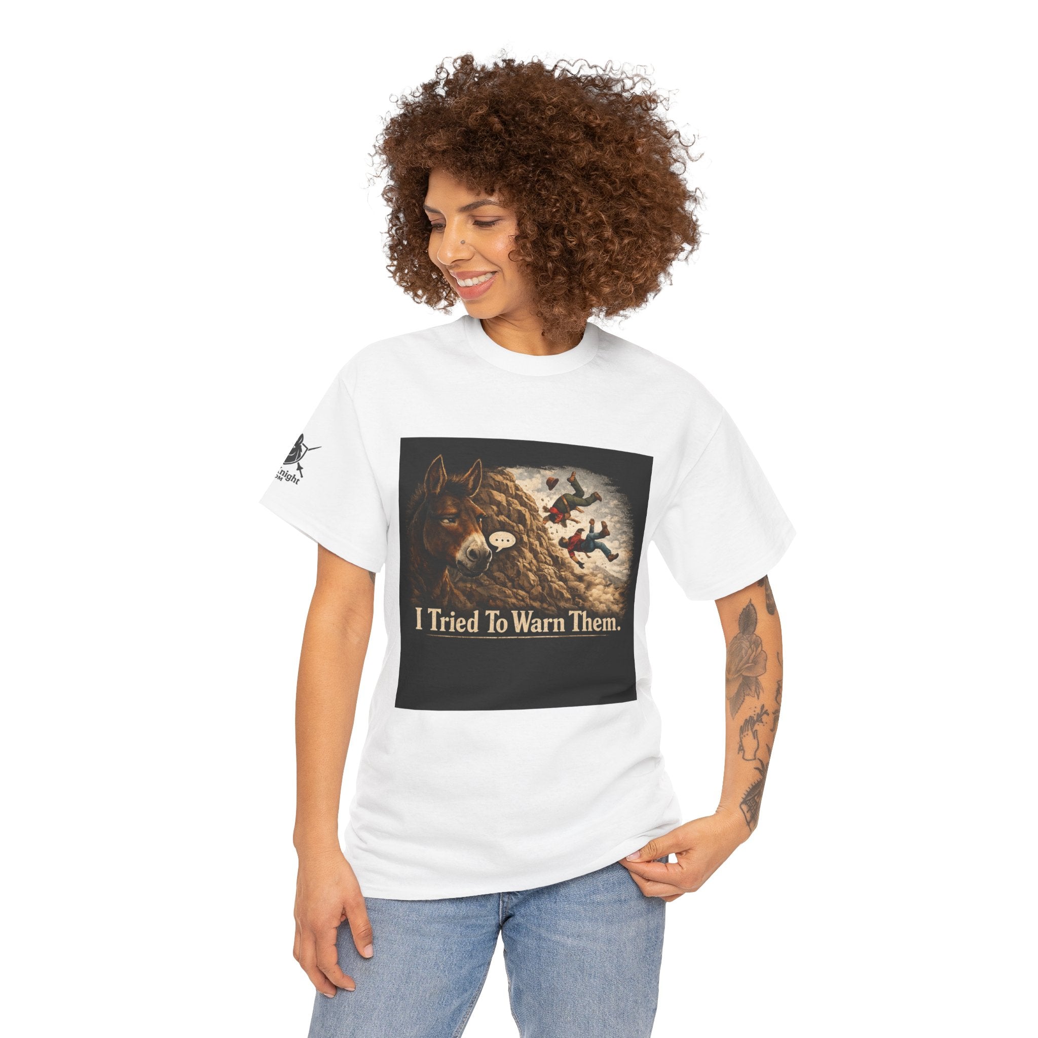 I Tried To Warn Them Mule Graphic Tee — Vintage Mule T-Shirt