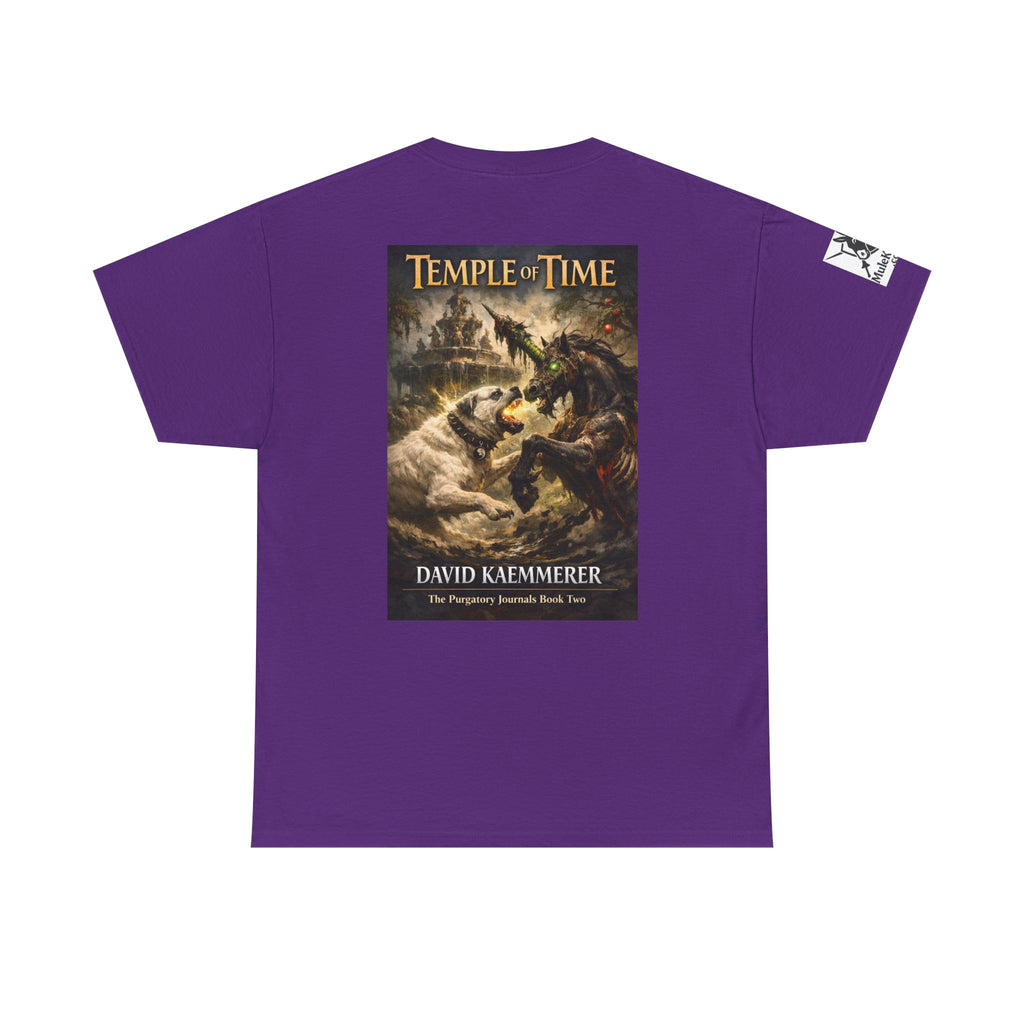 Pandora Book Cover Art and on back depicts Temple of Time