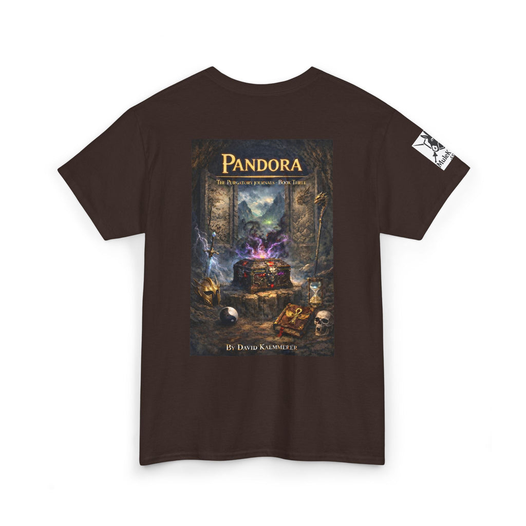 Pandora -Purgatory Journals Book 3 Graphic Tee — Fantasy Novel tee