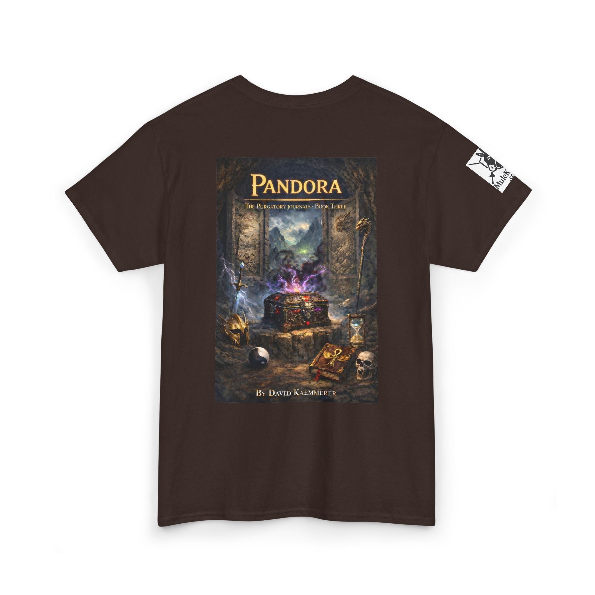 Pandora -Purgatory Journals Book 3 Graphic Tee — Fantasy Novel tee