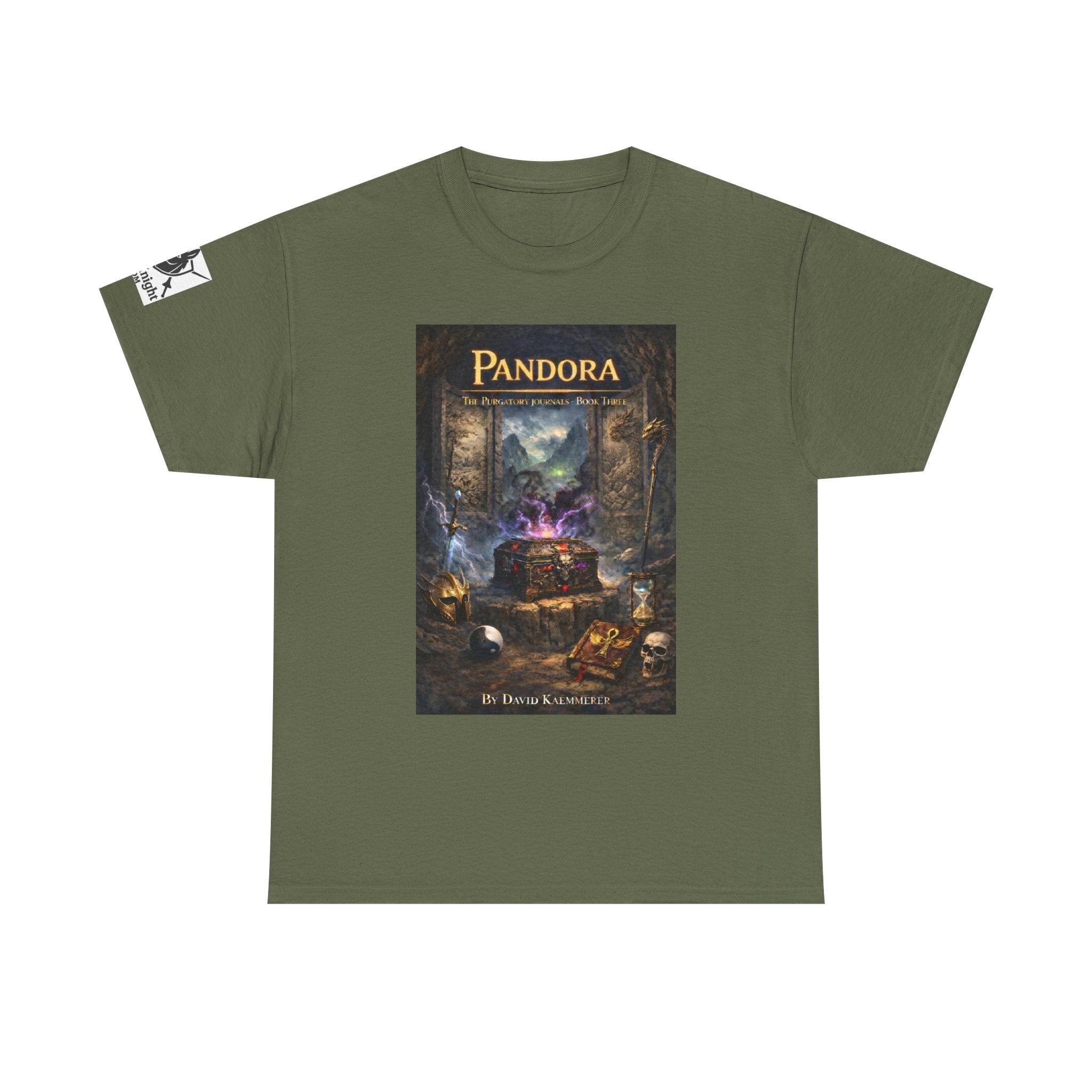 Pandora Book Cover Art and on back depicts Temple of Time