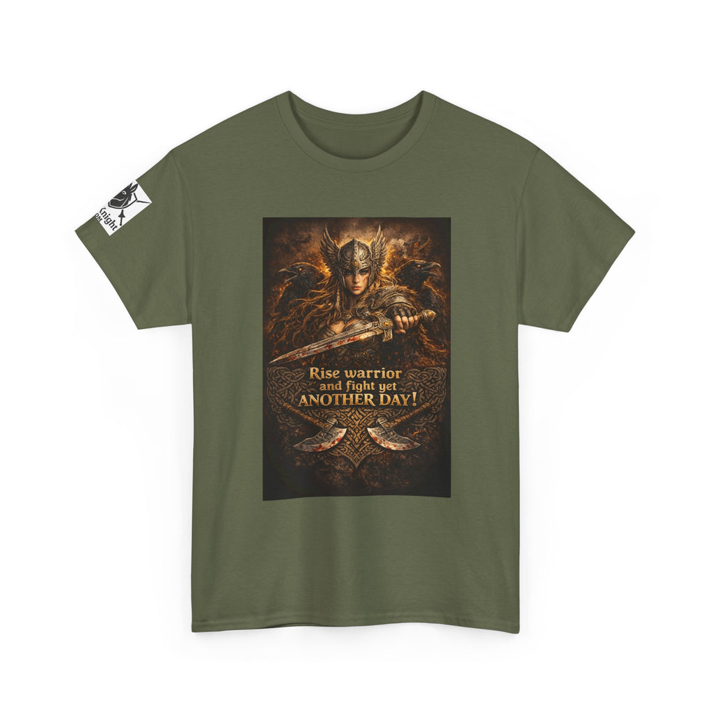 Viking Valkyrie shirt -Rise and Fight yet another day! — viking Tee