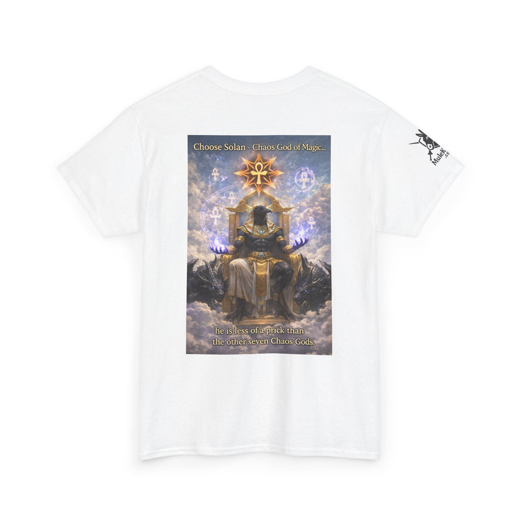 The Purgatory Journals Novels Pandora - Solan God of Chaos  Print -Graphic Tee