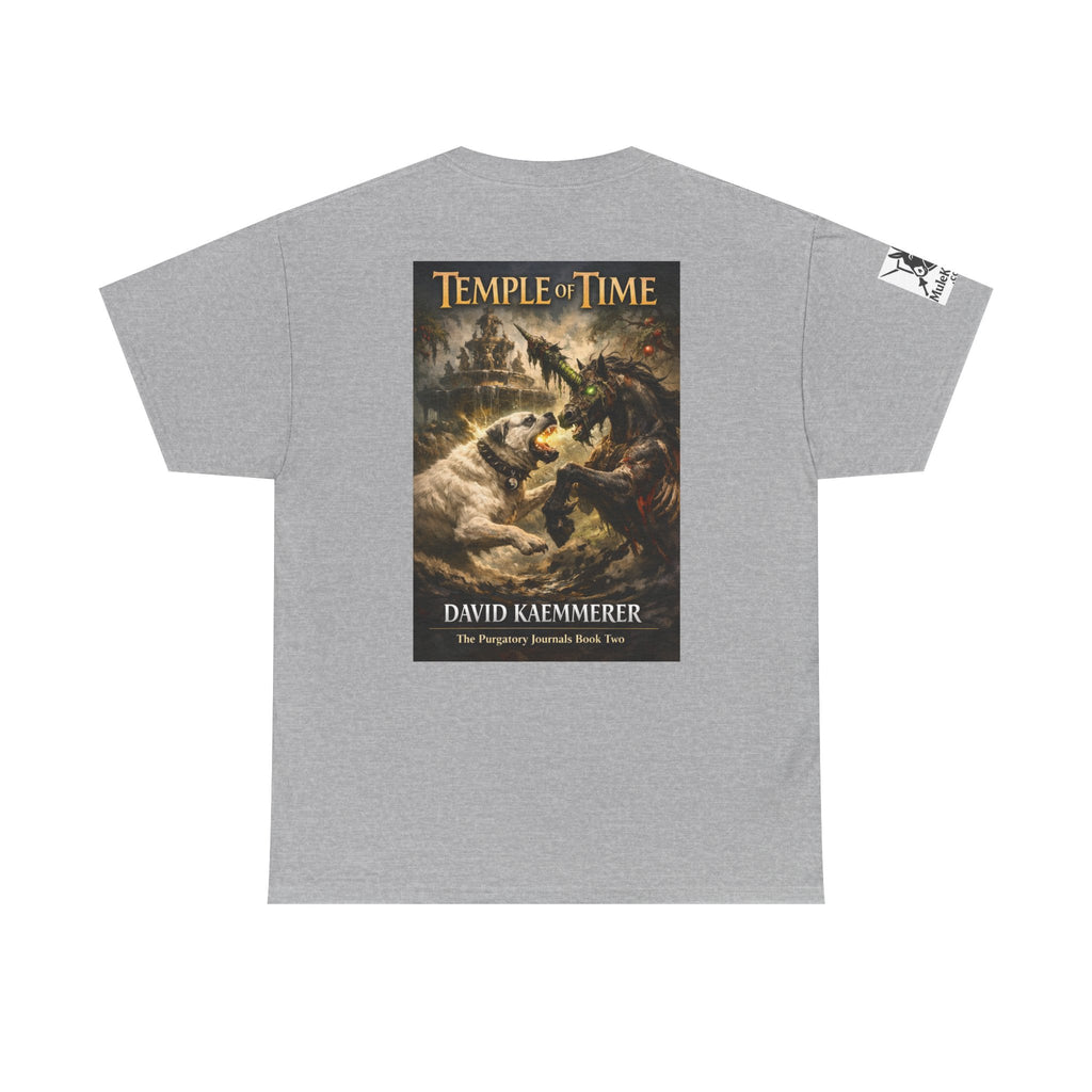 Pandora Book Cover Art and on back depicts Temple of Time