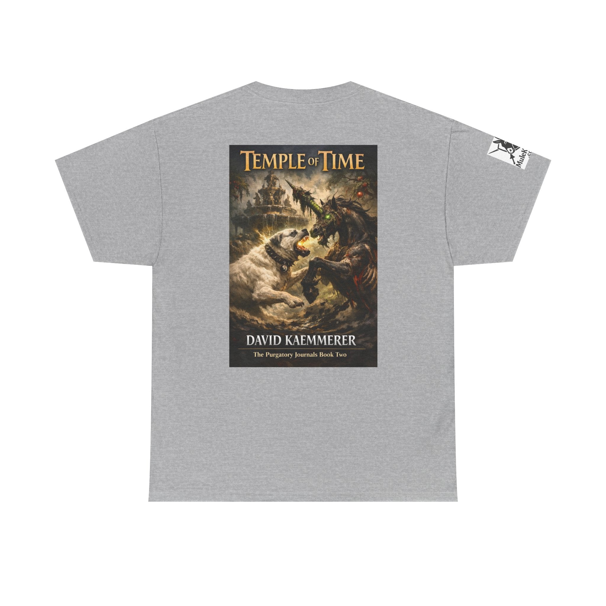 Pandora Book Cover Art and on back depicts Temple of Time