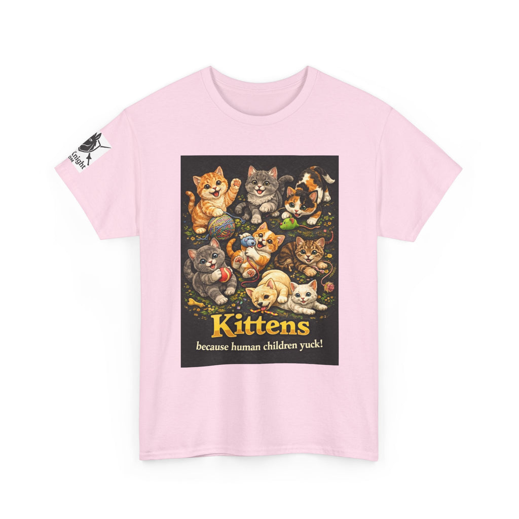 Kittens playing.  Kittens because human Children Yuck!  Teeshirt
