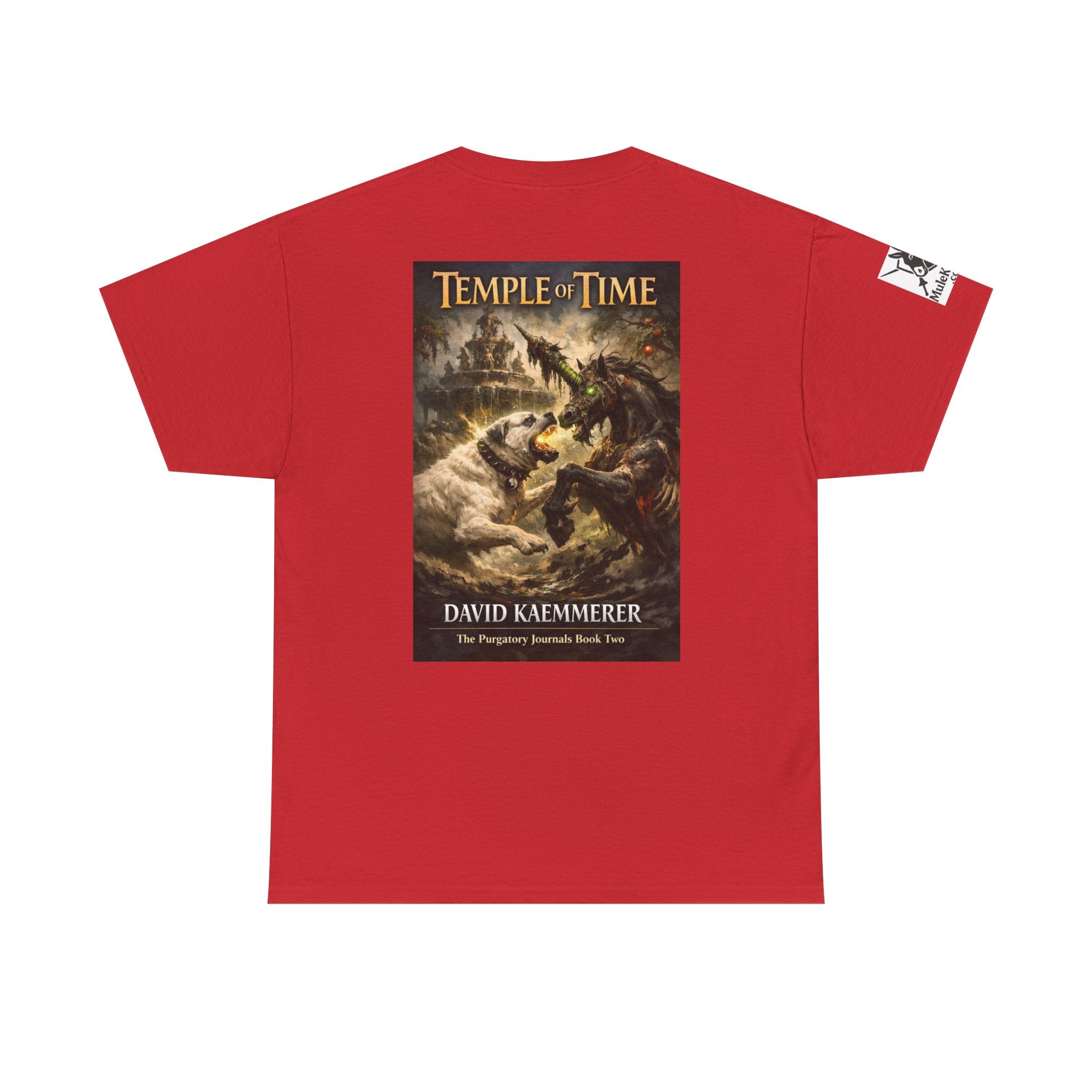Pandora Book Cover Art and on back depicts Temple of Time