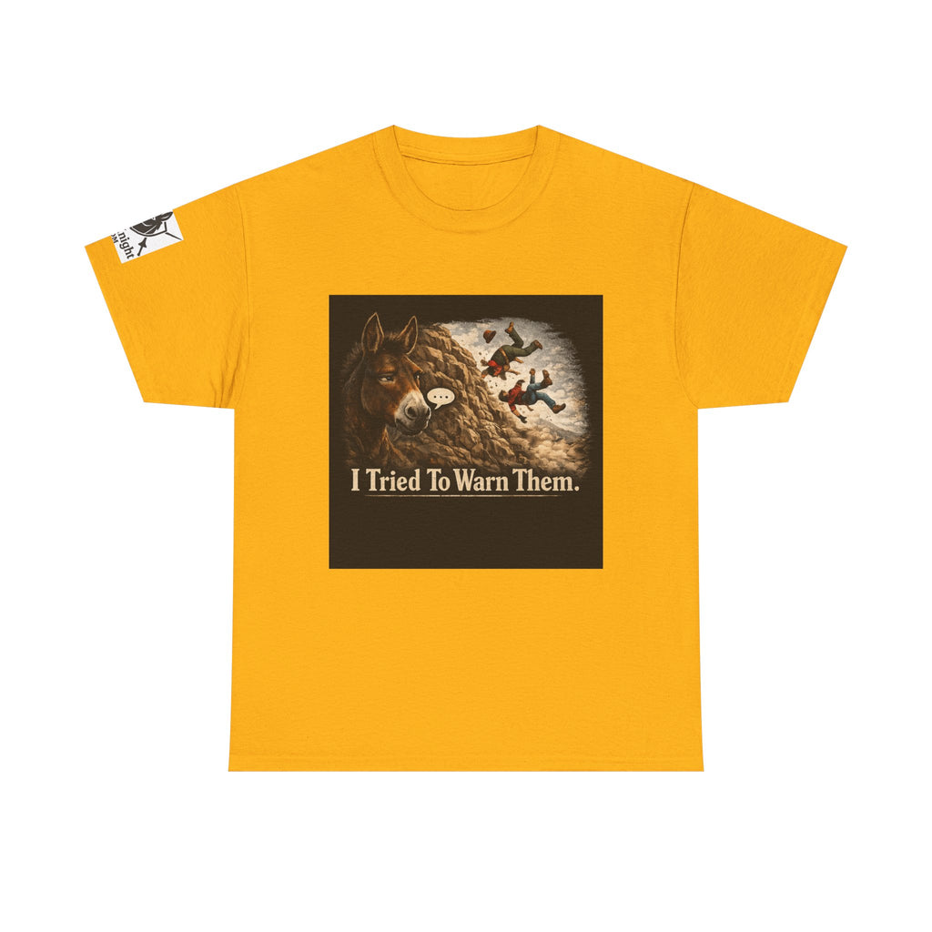 I Tried To Warn Them Mule Graphic Tee — Vintage Mule T-Shirt
