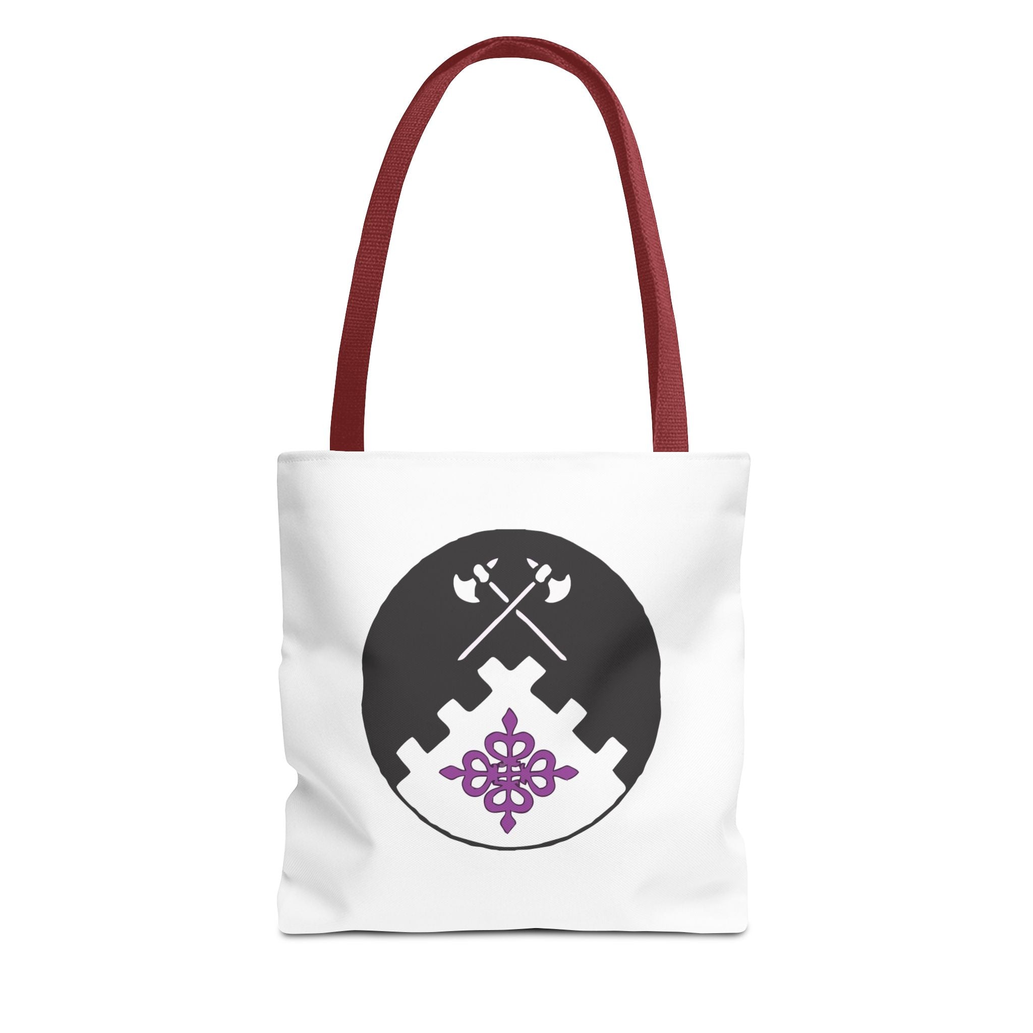 Iren Hirth logo Tote Bag — Medieval Heraldry Canvas Tote