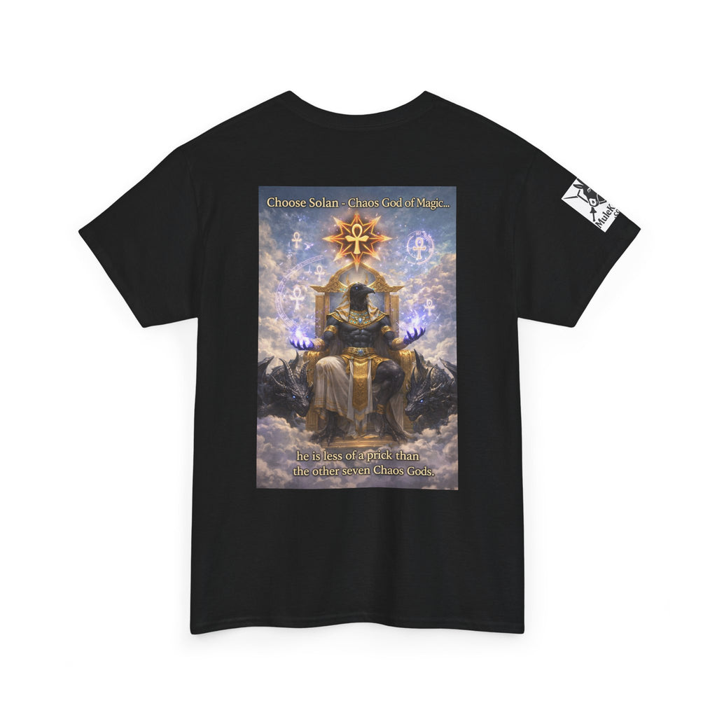 The Purgatory Journals Novels Pandora - Solan God of Chaos  Print -Graphic Tee