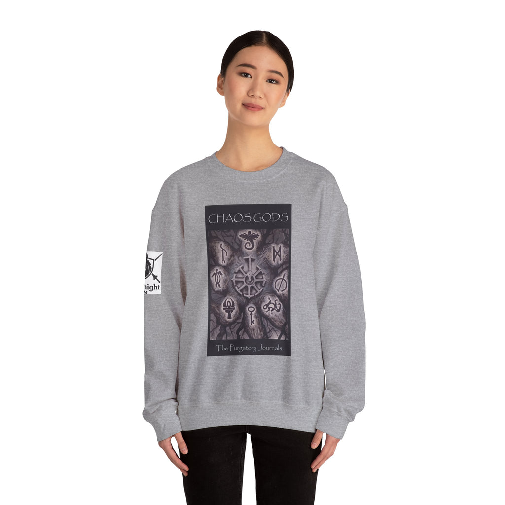 Chaos Gods Crewneck Sweatshirt — The Purgatory Journals Novels Graphic