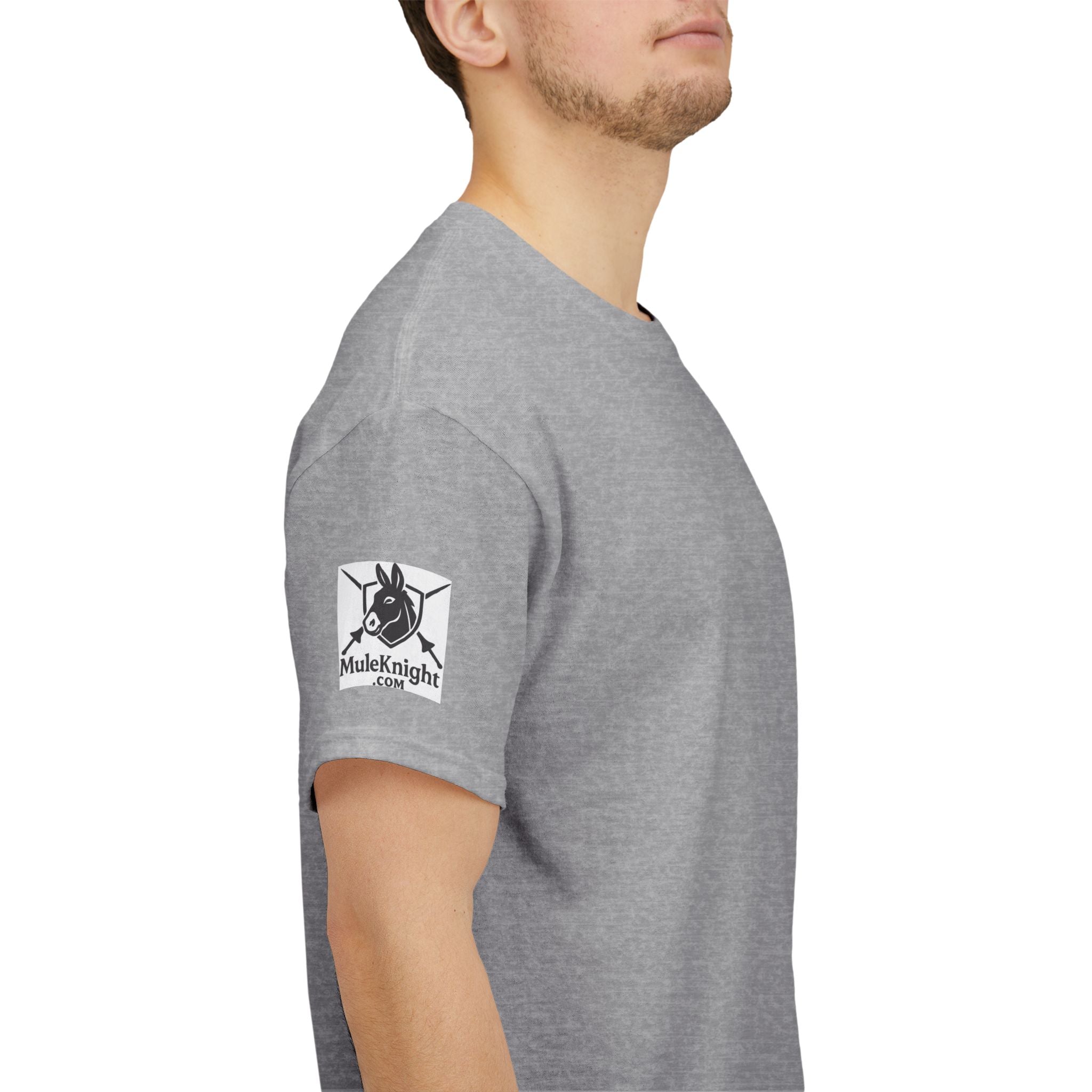 Campfire Cowboy T-Shirt — "Good Trails, Good Friends, Good Horses" Western Tee