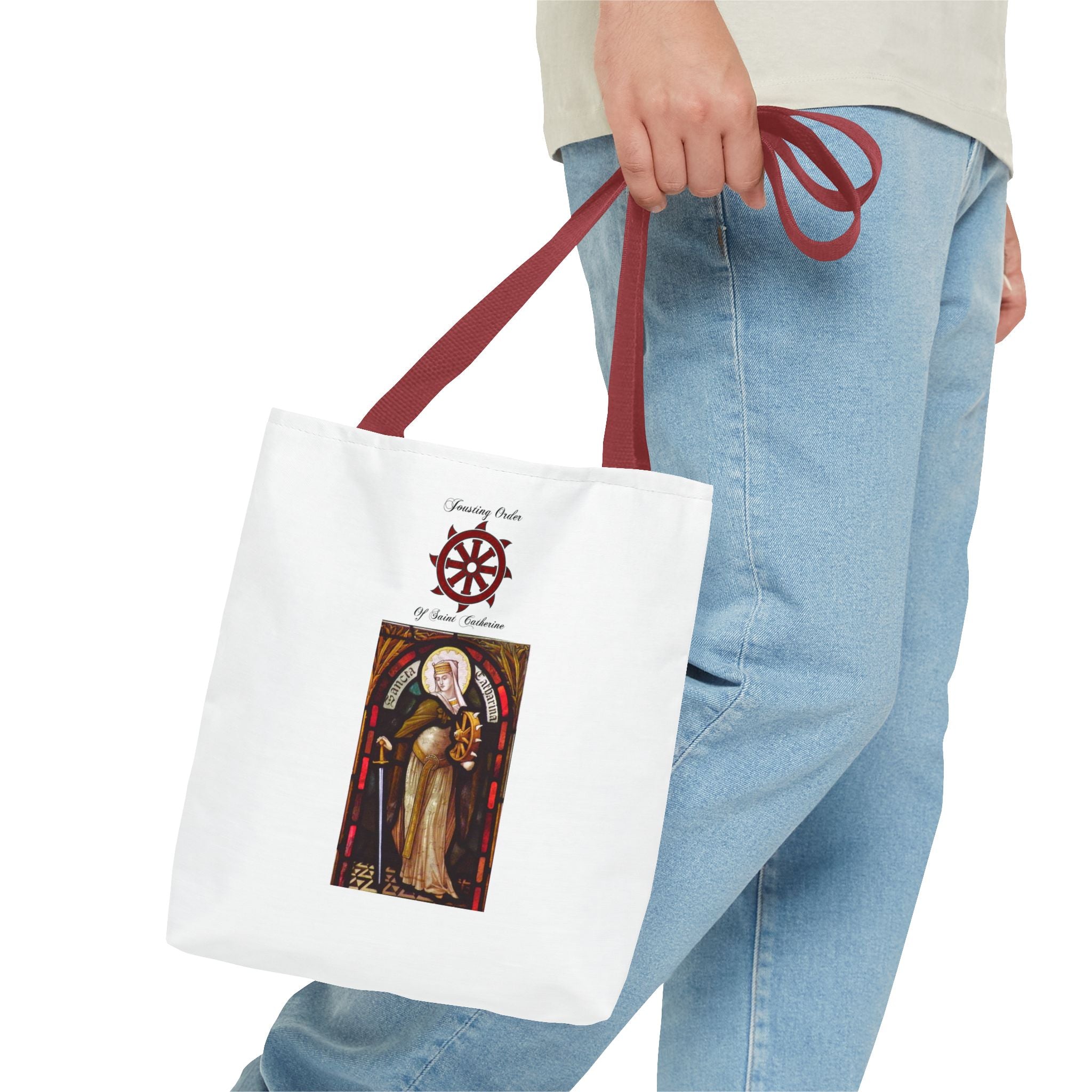 Joust Order of Saint Catherine Tote Bag — Patron Saint Eco Shopping Tote