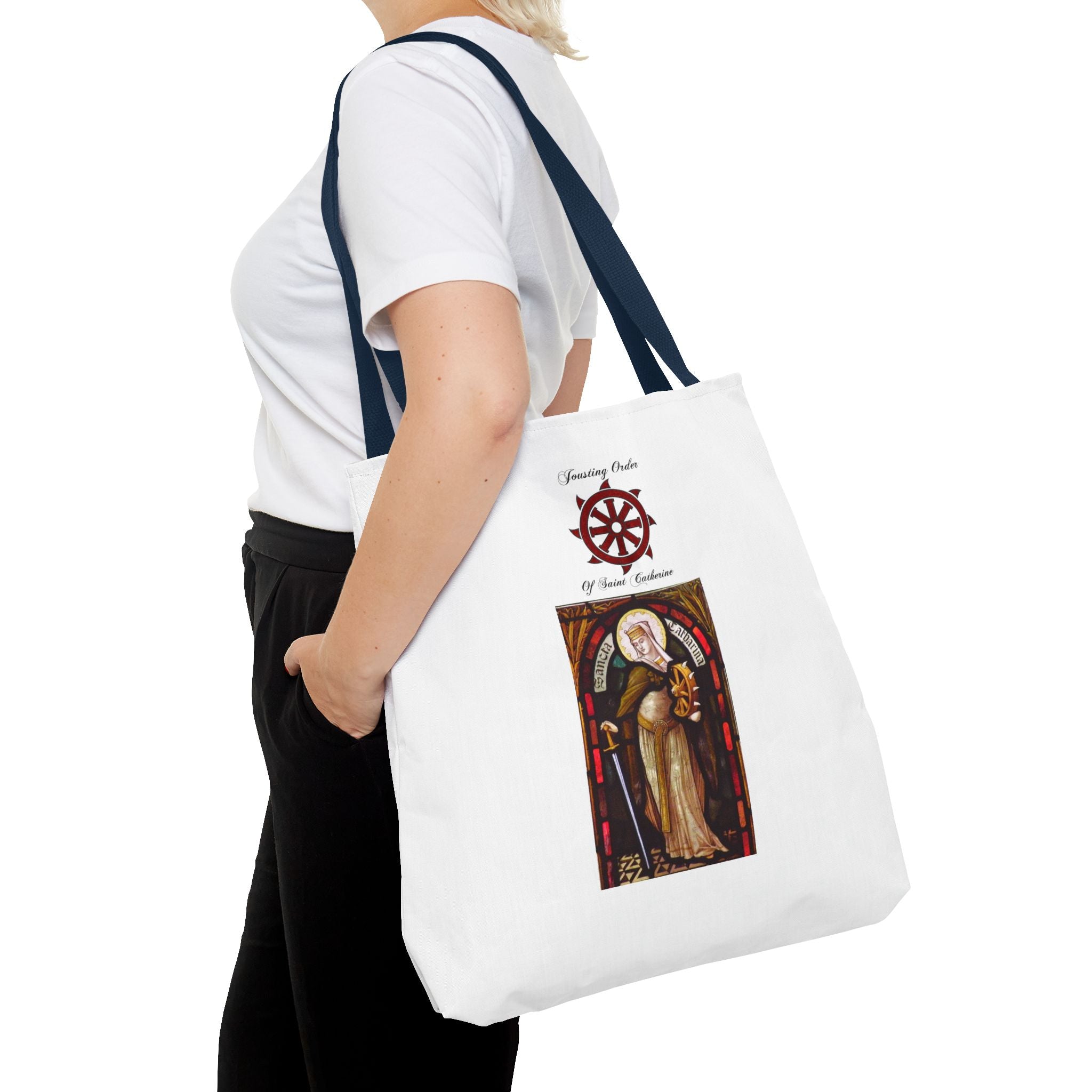 Joust Order of Saint Catherine Tote Bag — Patron Saint Eco Shopping Tote